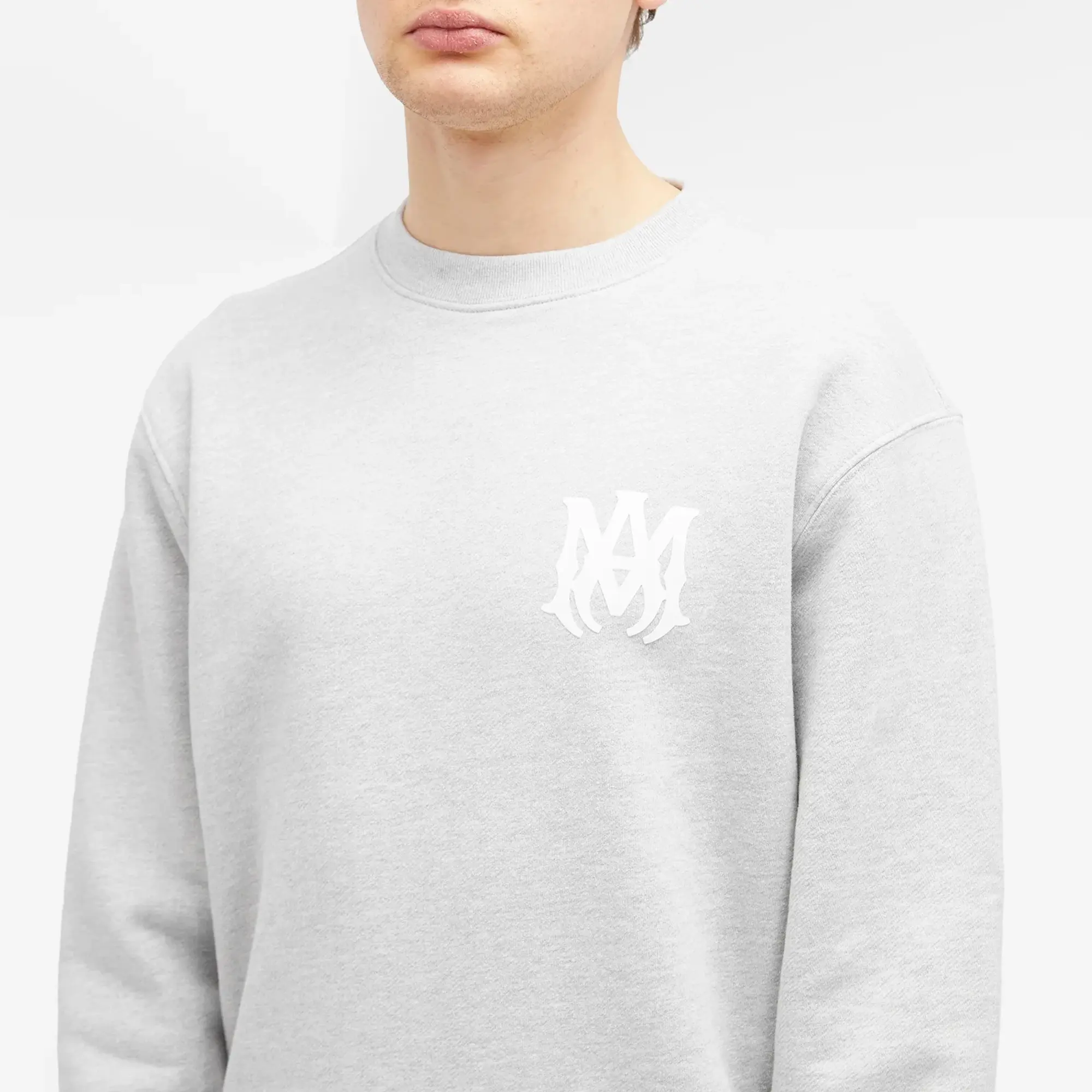 AMIRI Men's MA Core Logo Sweatshirt Grey