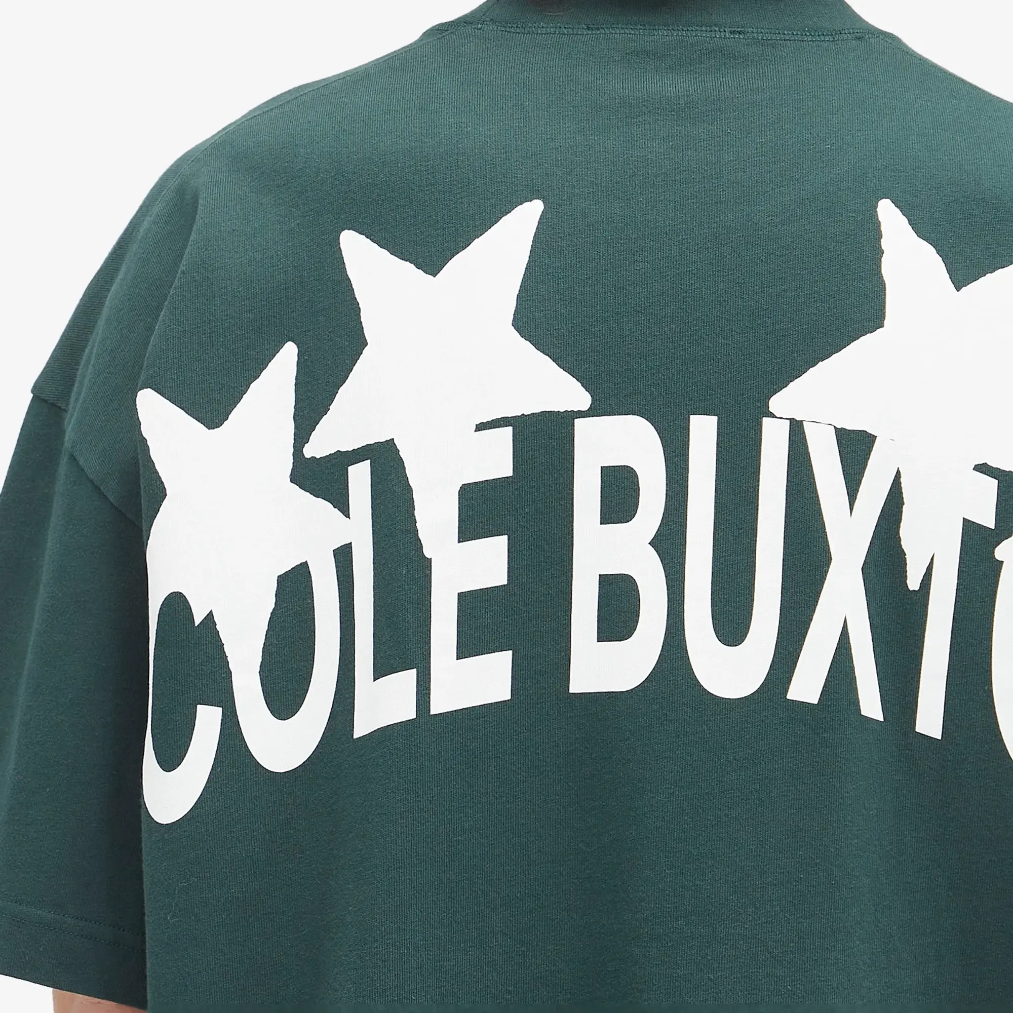 Cole Buxton Men's 4 Star T-Shirt Forest Green