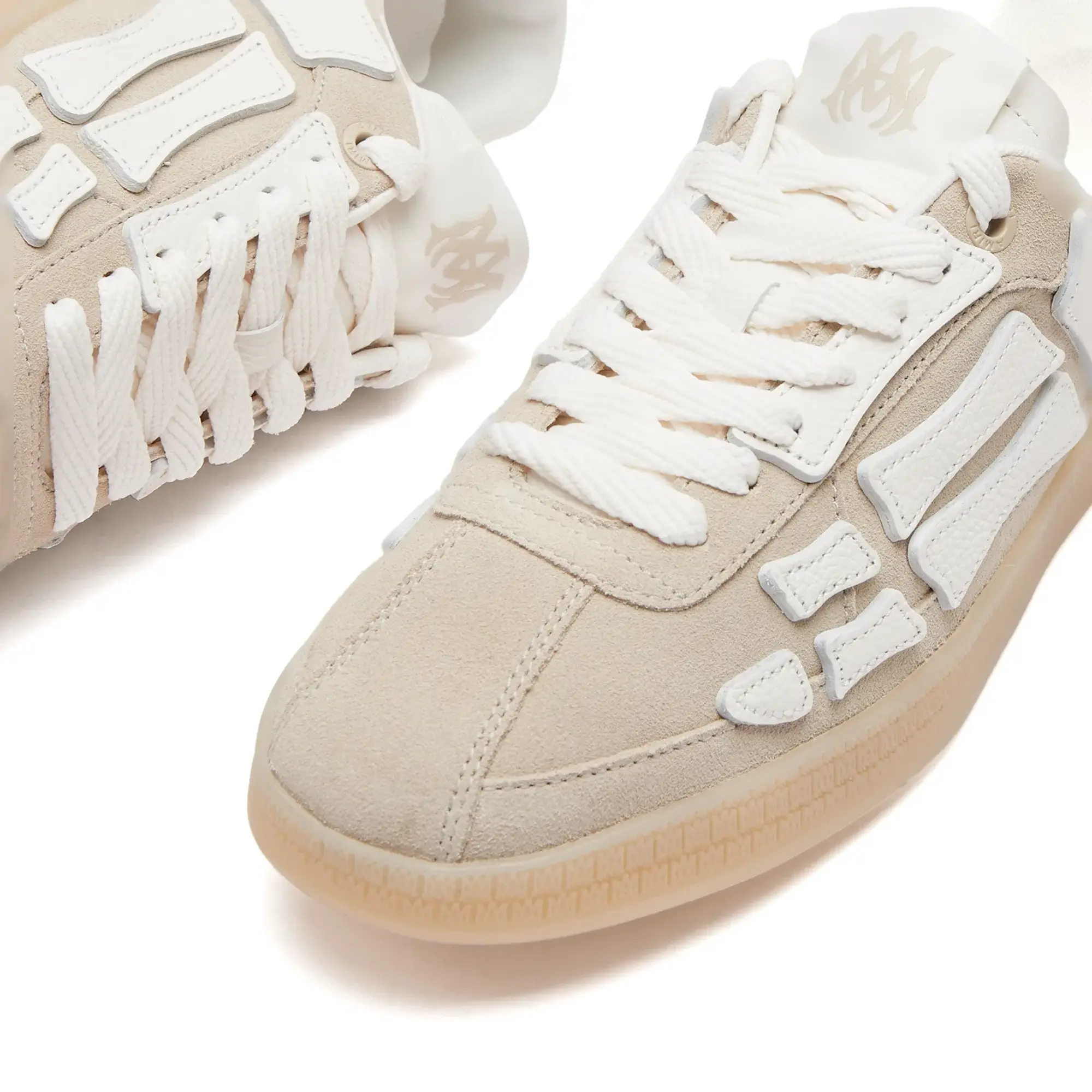 AMIRI Men's Pacific Bones Sneaker Sand