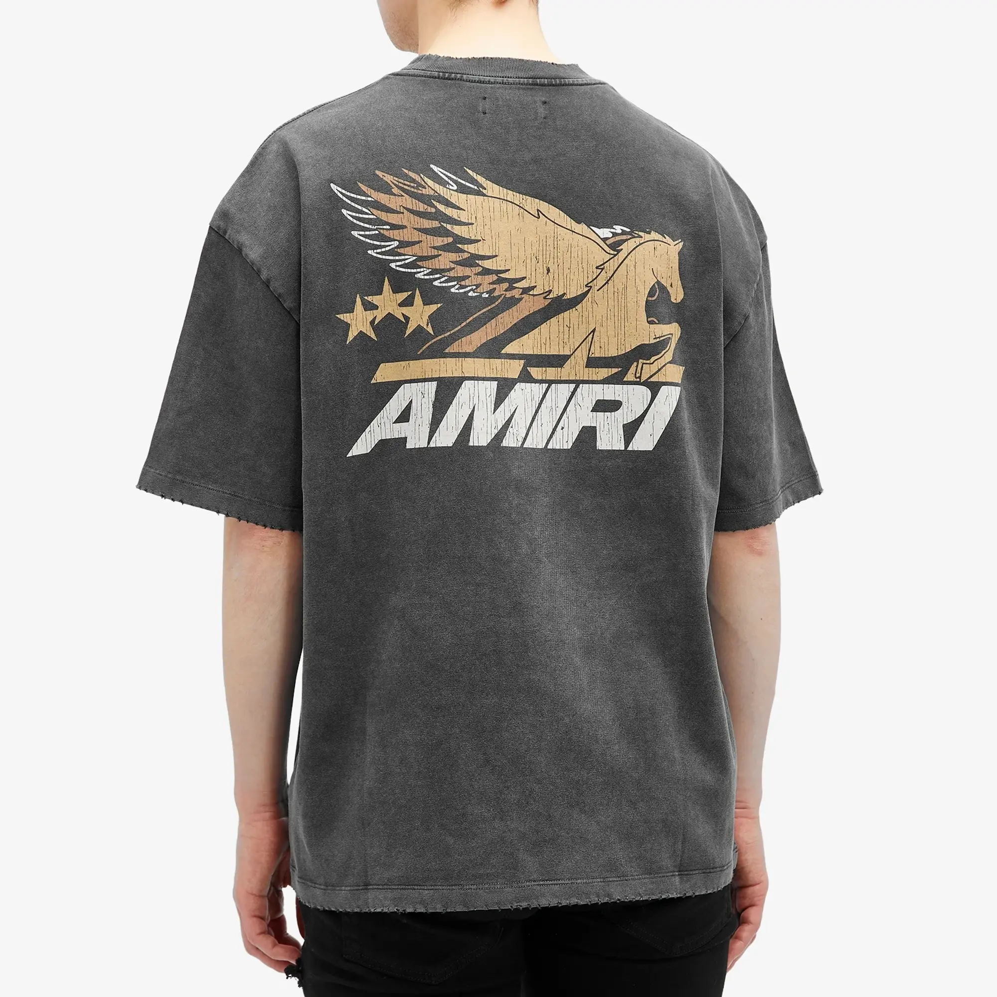 AMIRI Men's Vintage Pegasus T-Shirt Black