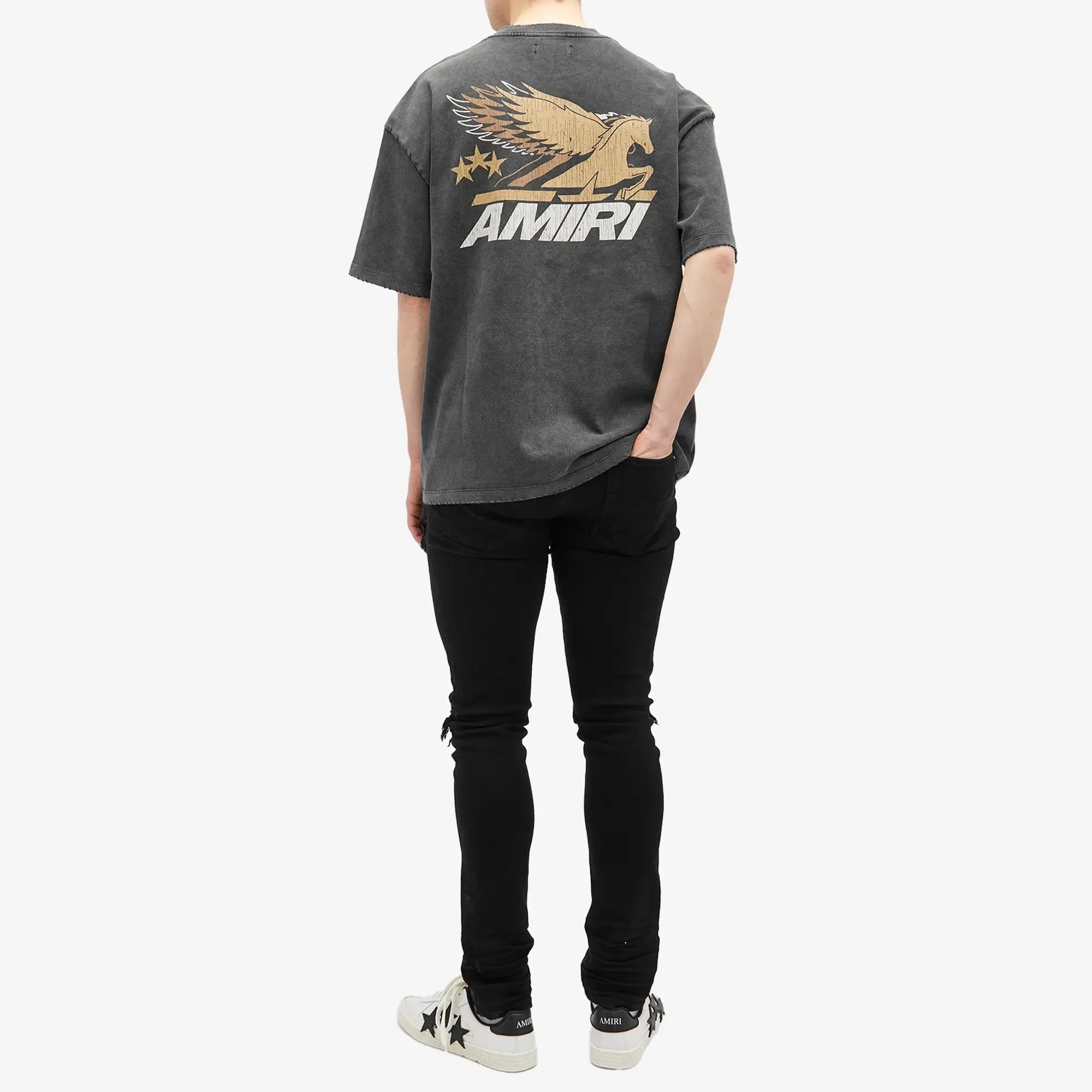 AMIRI Men's Vintage Pegasus T-Shirt Black