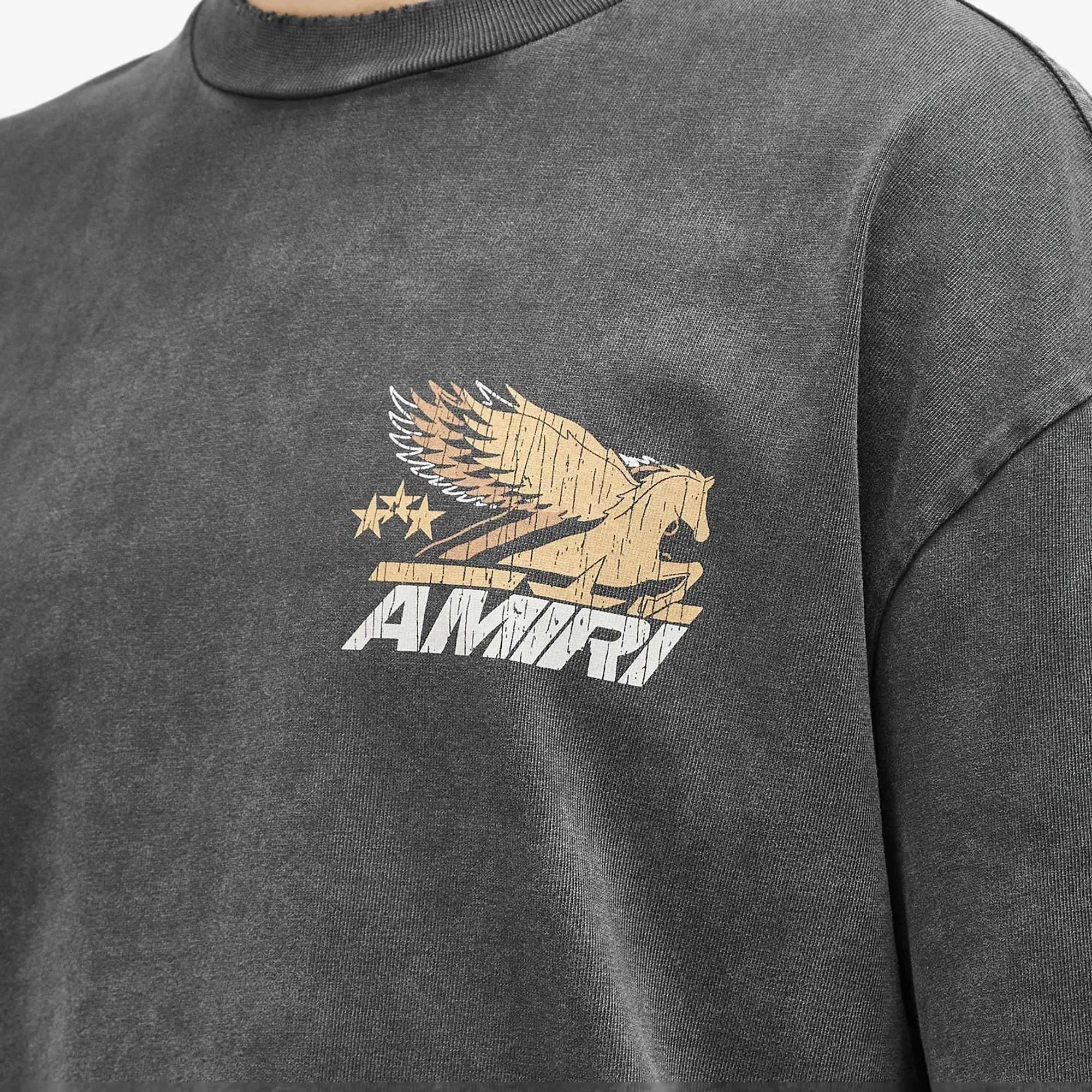 AMIRI Men's Vintage Pegasus T-Shirt Black