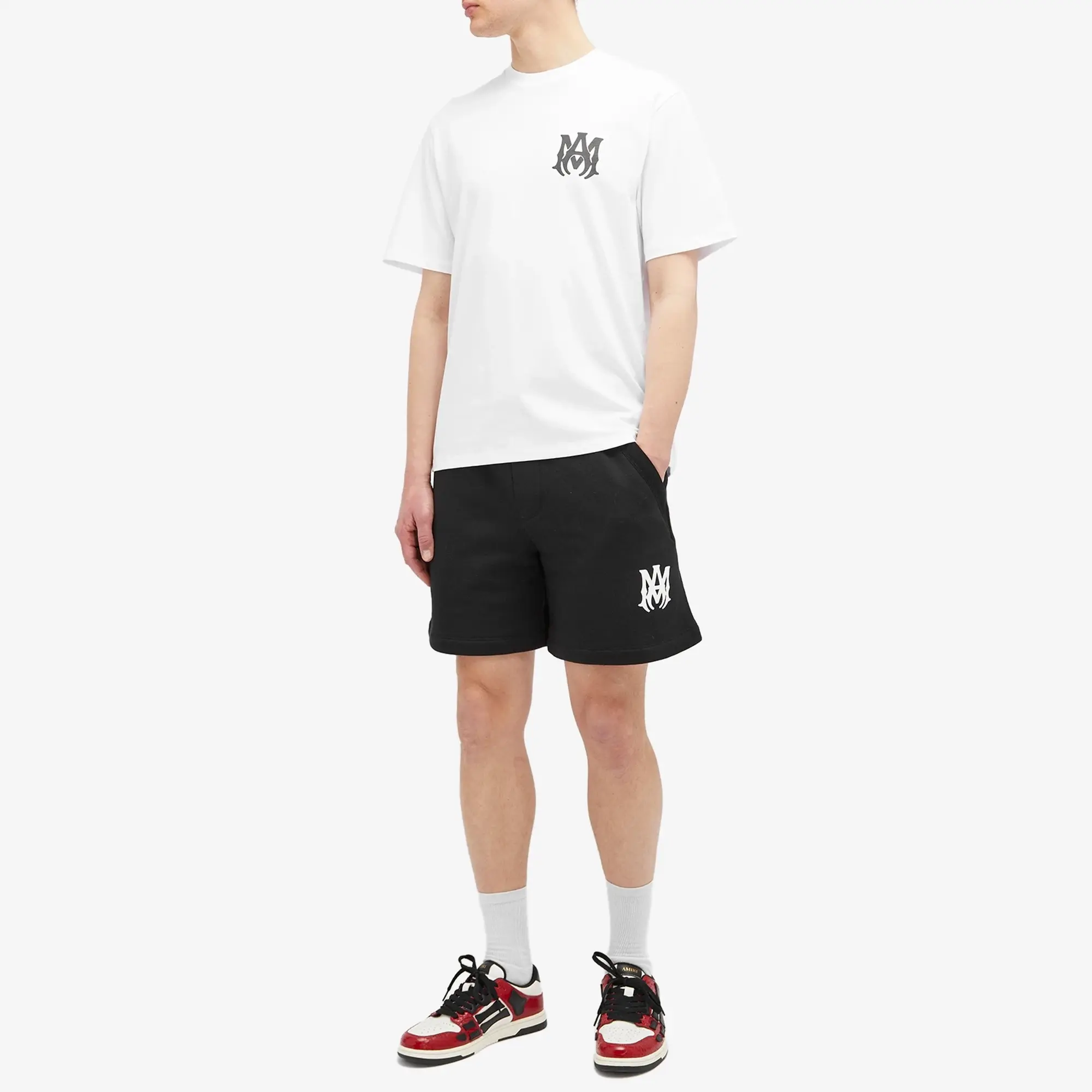 AMIRI Men's MA Core Logo Sweat Shorts Black