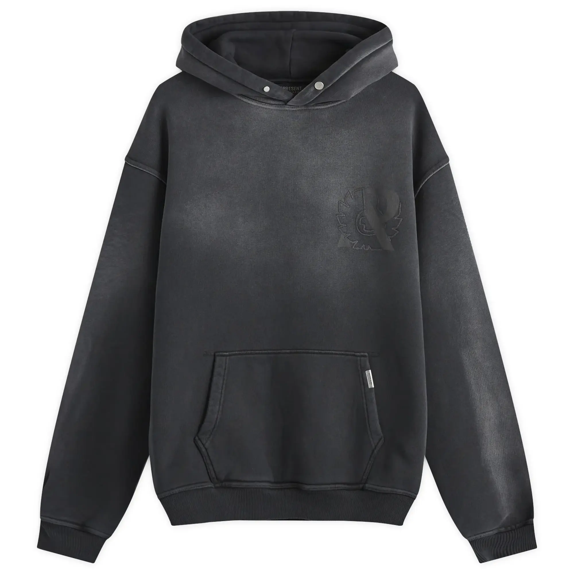 Represent Men's x Belstaff Outline Pheonix Hoodie Shadow