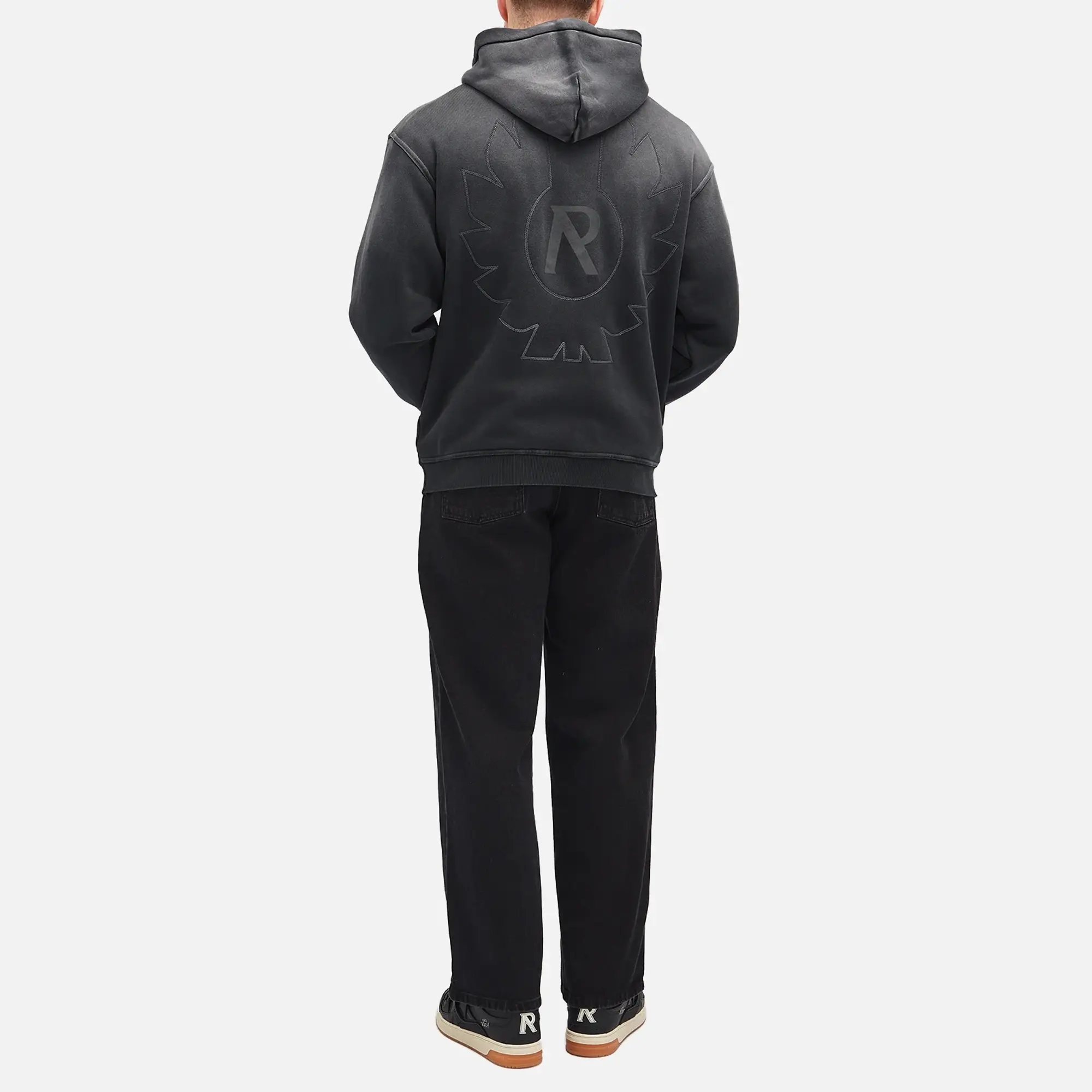 Represent Men's x Belstaff Outline Pheonix Hoodie Shadow