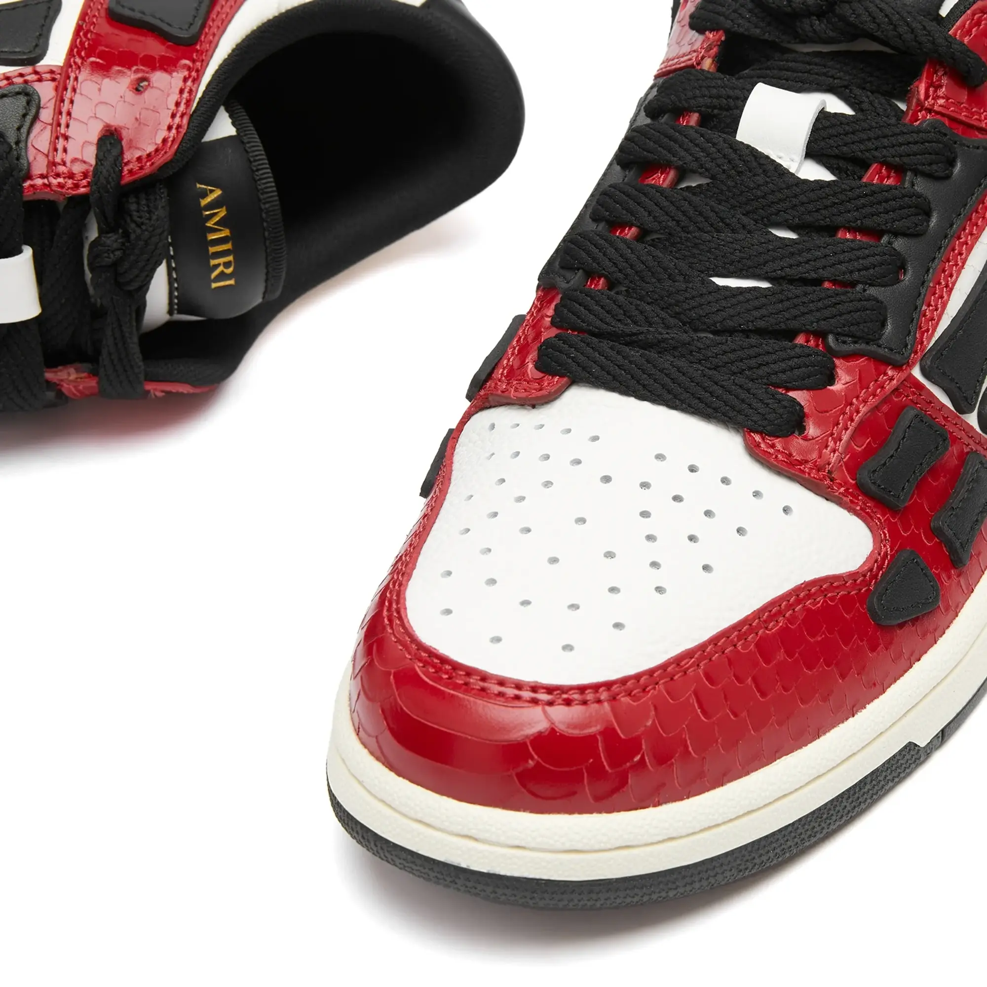 AMIRI Men's Chinese New Year Skel Low Top Sneaker Red