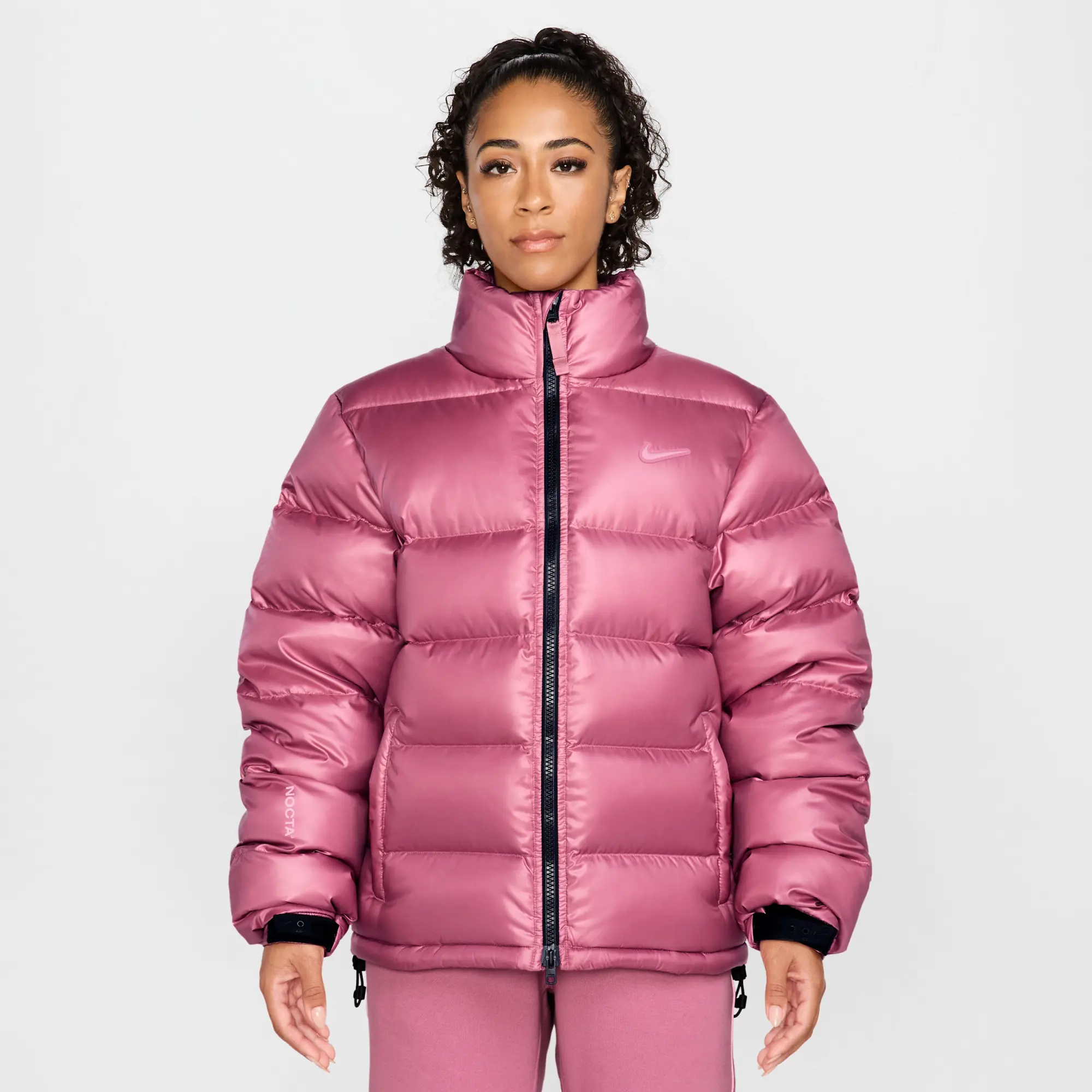 Nike NOCTA Sunset Puffer - Pink - Polyester