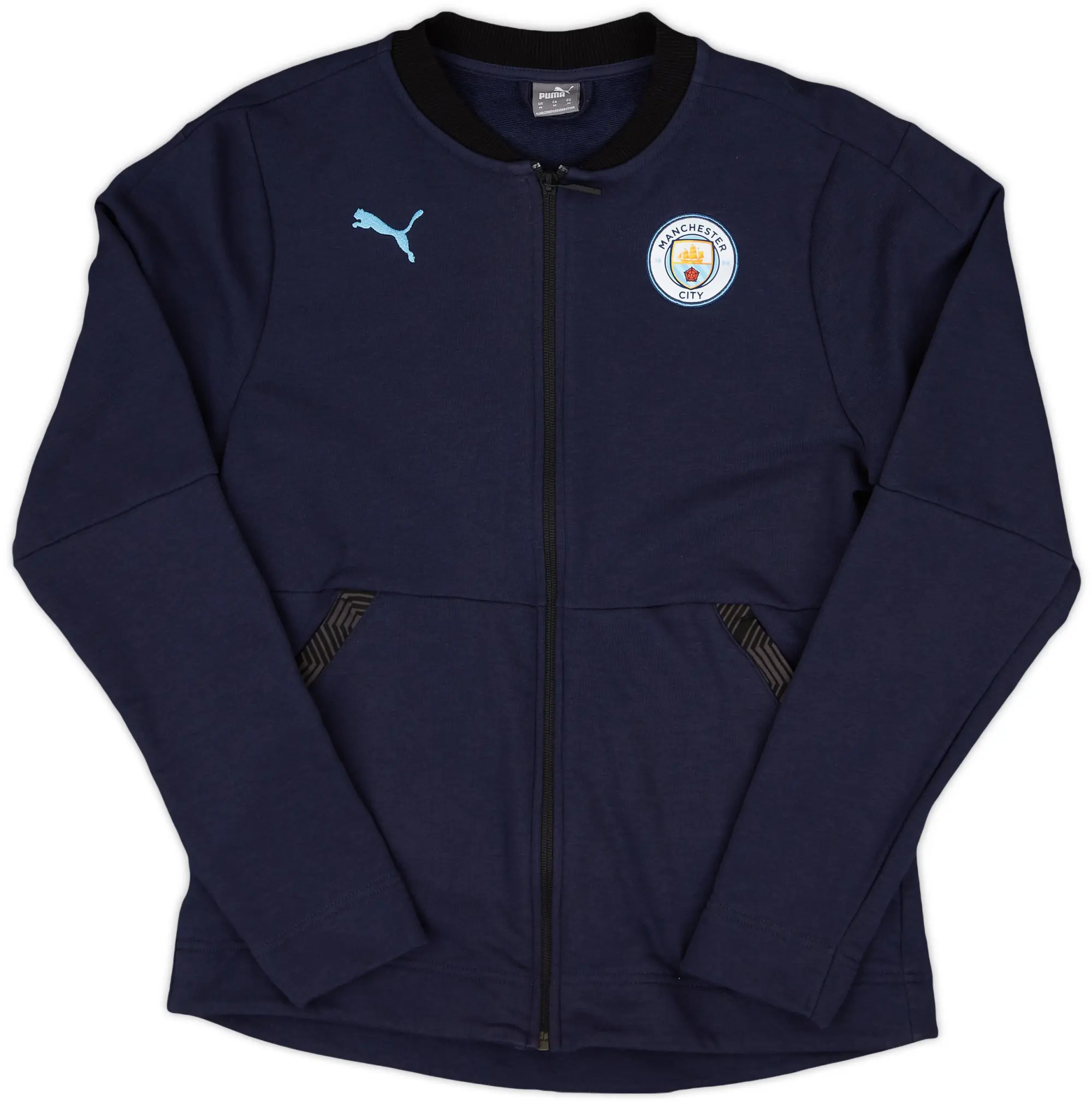 2019-20 Manchester City Puma Track Jacket - 8/10 - (M)