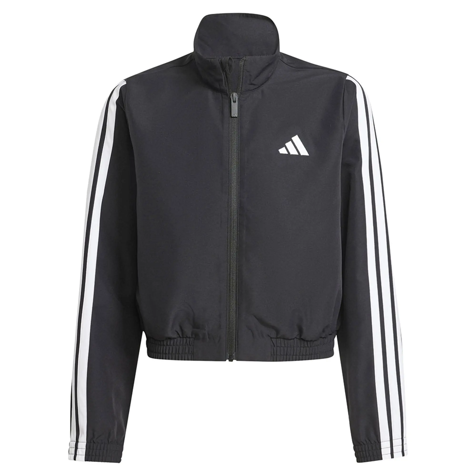 adidas  -  girls's Children's Tracksuit jacket in Black