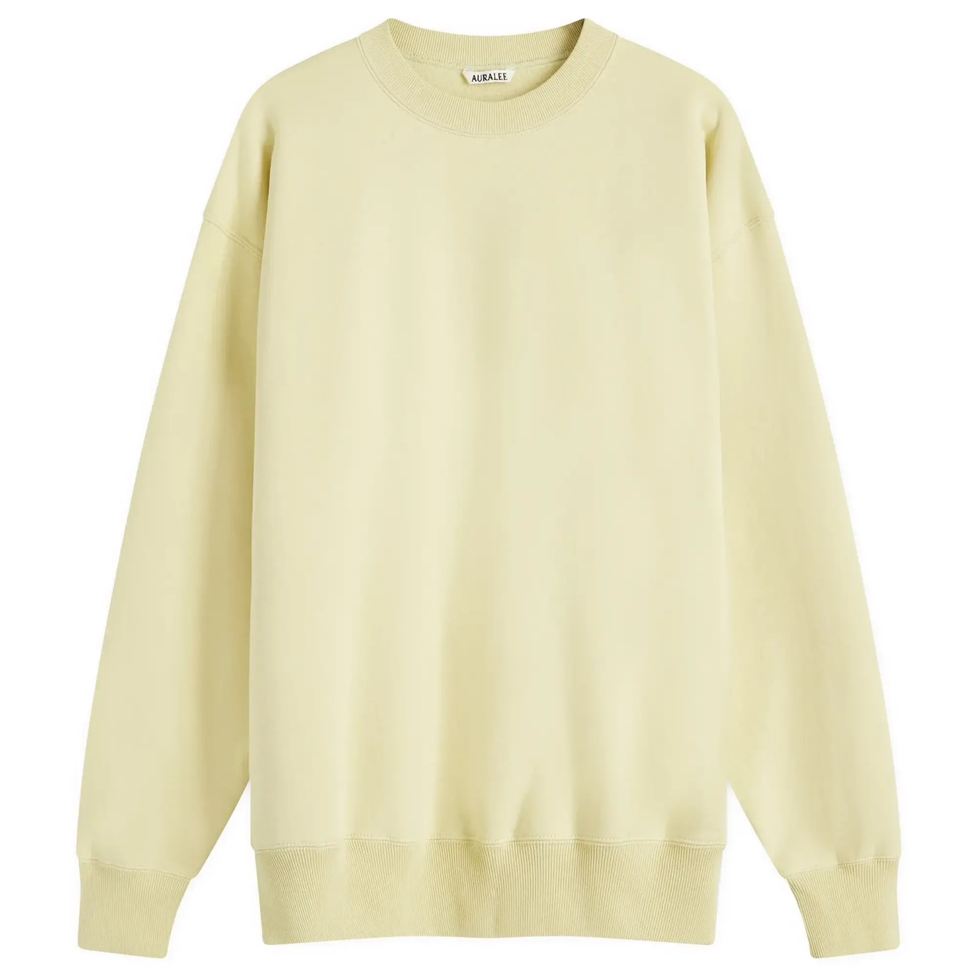 Auralee Men's Smooth Soft Sweat Light Lime