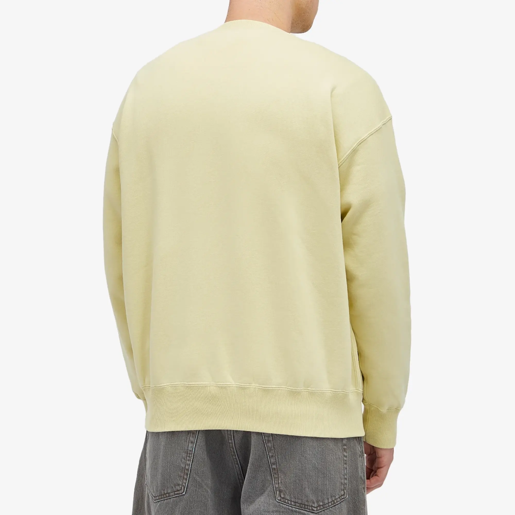 Auralee Men's Smooth Soft Sweat Light Lime