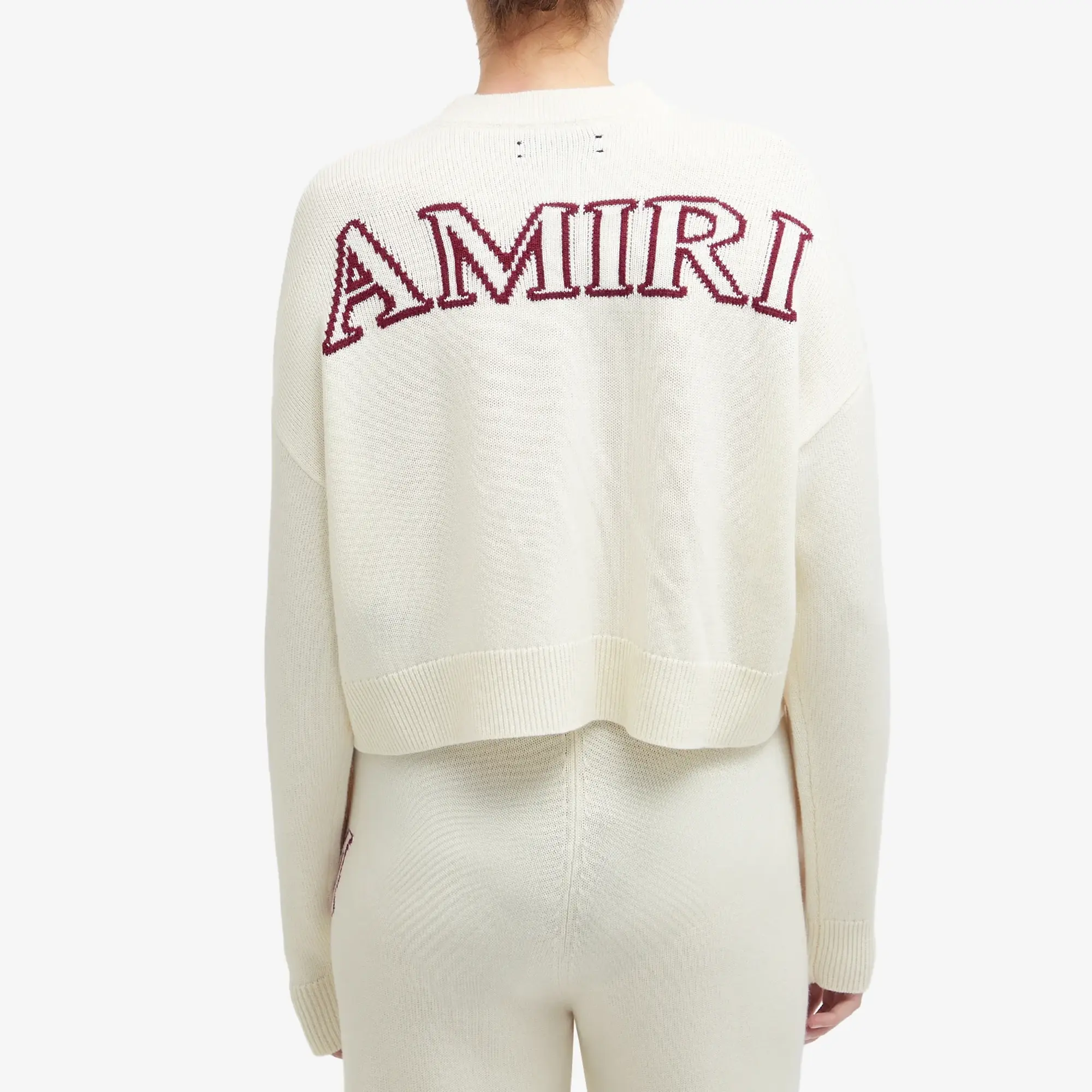 AMIRI Women's Crewneck Alabaster