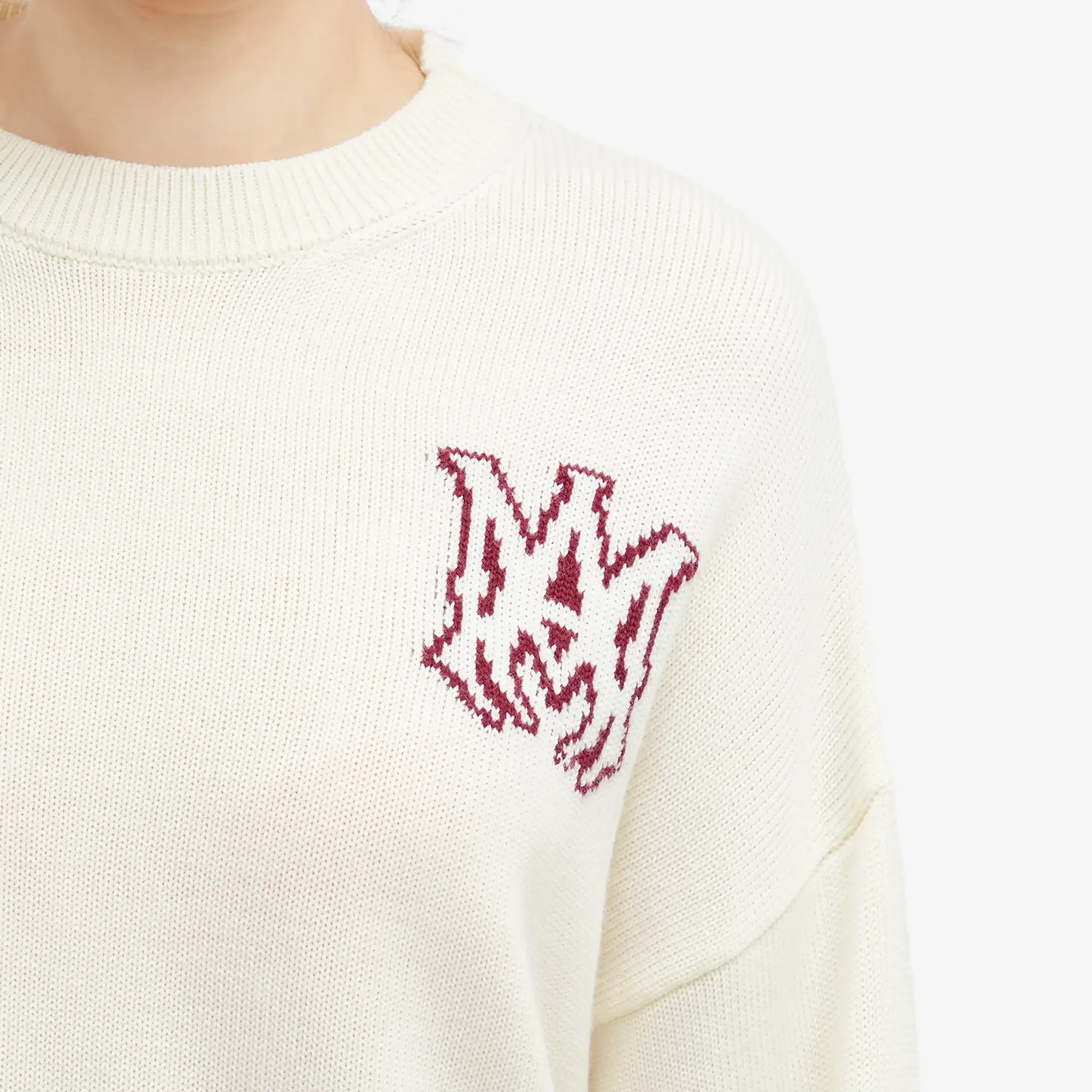 AMIRI Women's Crewneck Alabaster