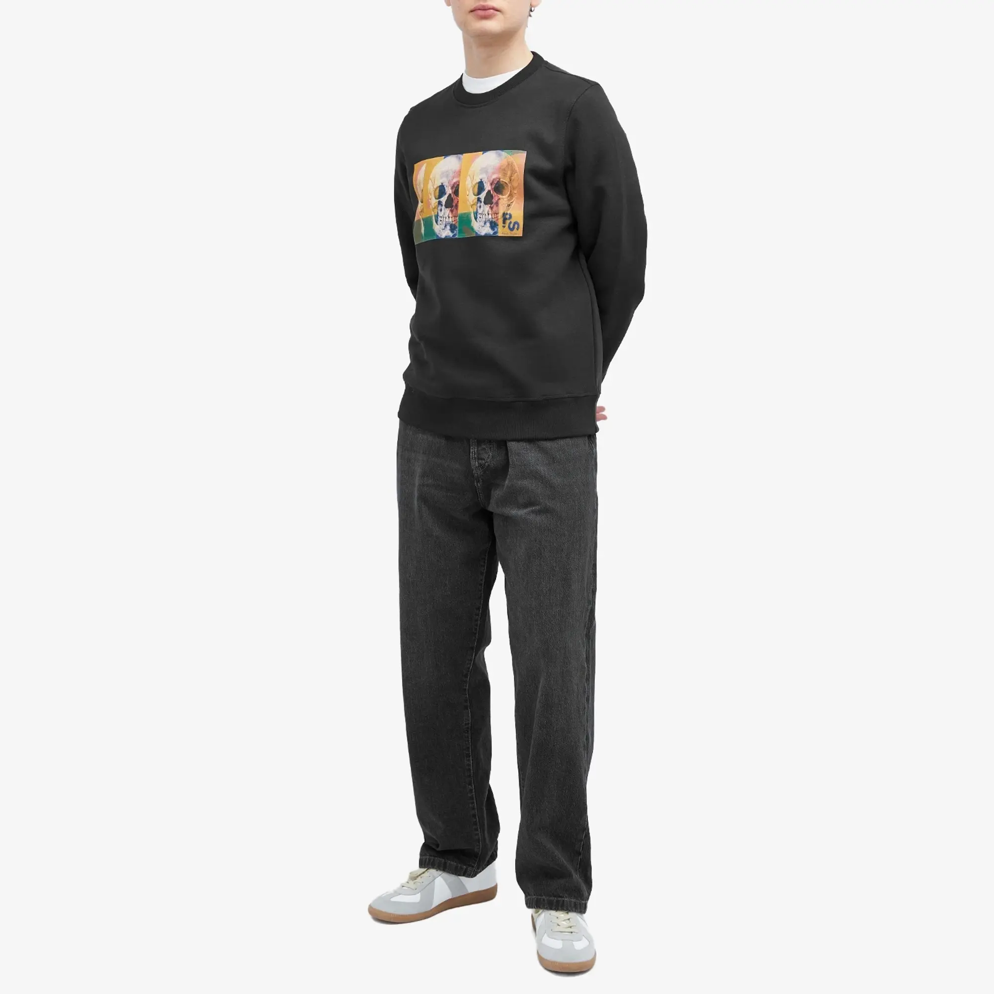 Paul Smith Men's Skull Square Sweatshirt Black
