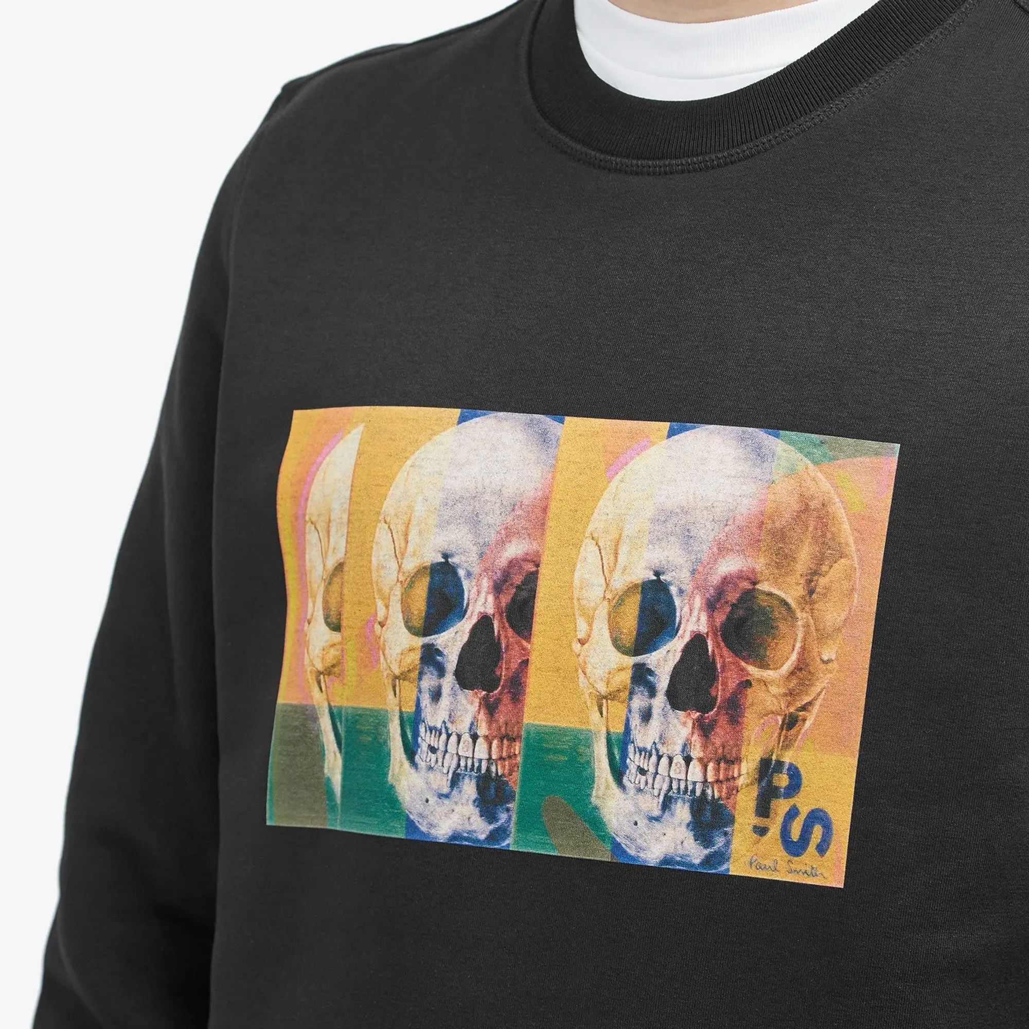 Paul Smith Men's Skull Square Sweatshirt Black
