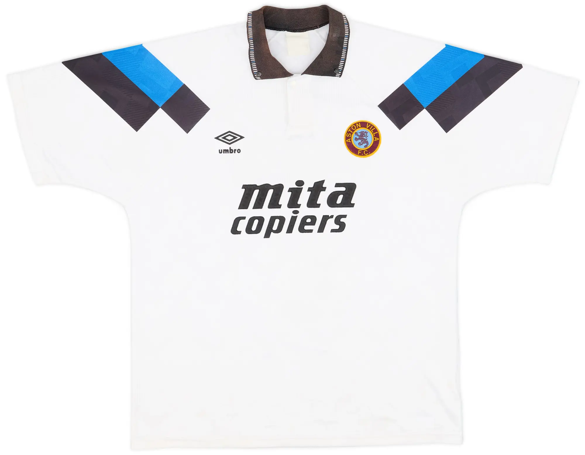 Umbro 1990-92 Aston Villa Away Shirt - 8/10 - (XL)