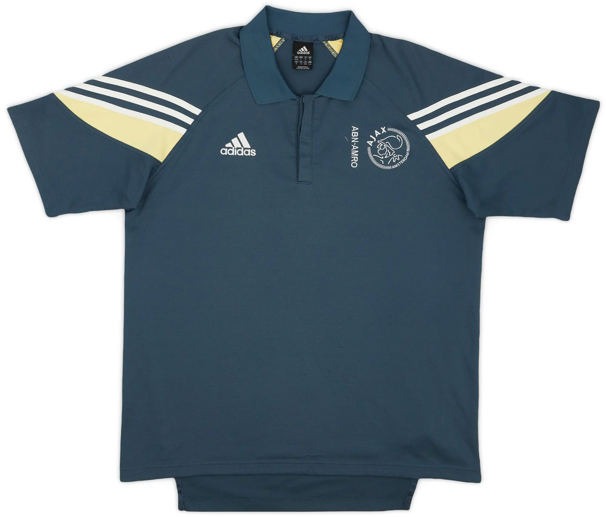 2003-04 Ajax adidas Polo Shirt - 8/10 - (L/XL)