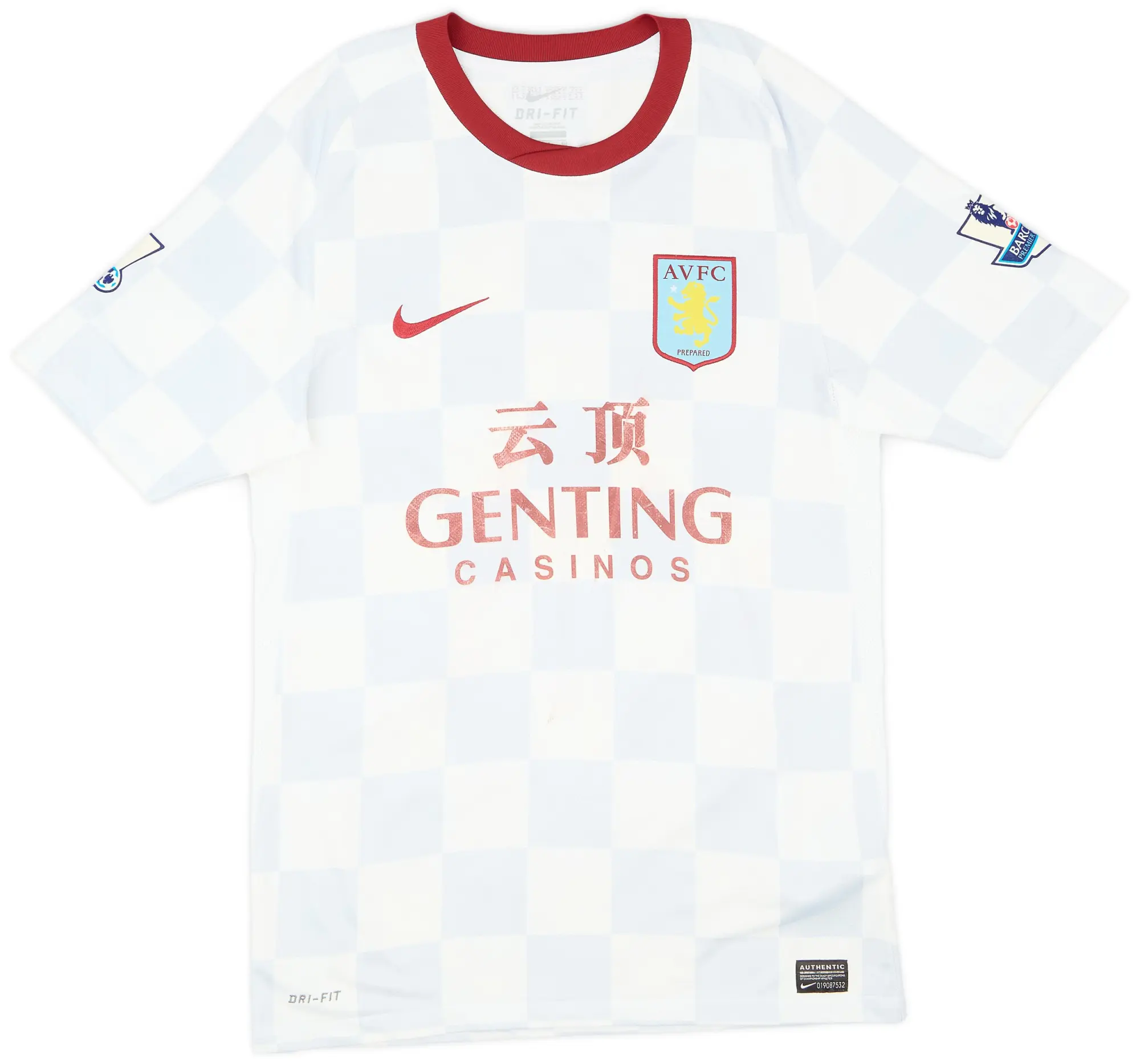 Nike 2011-12 Aston Villa Away Shirt - 5/10 - (S)