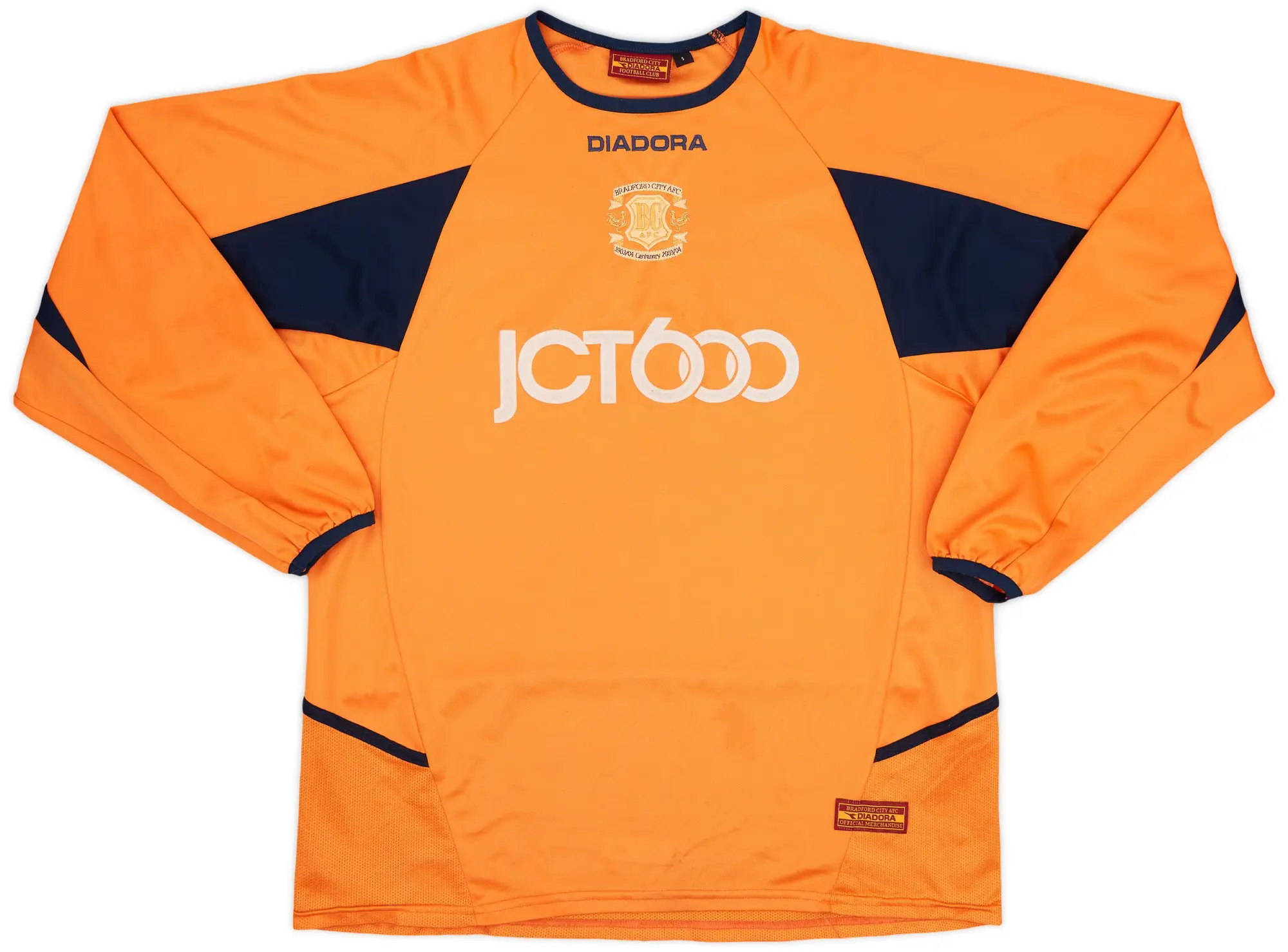 Diadora 2003-04 Bradford City Centenary GK Shirt - 8/10 - (S)