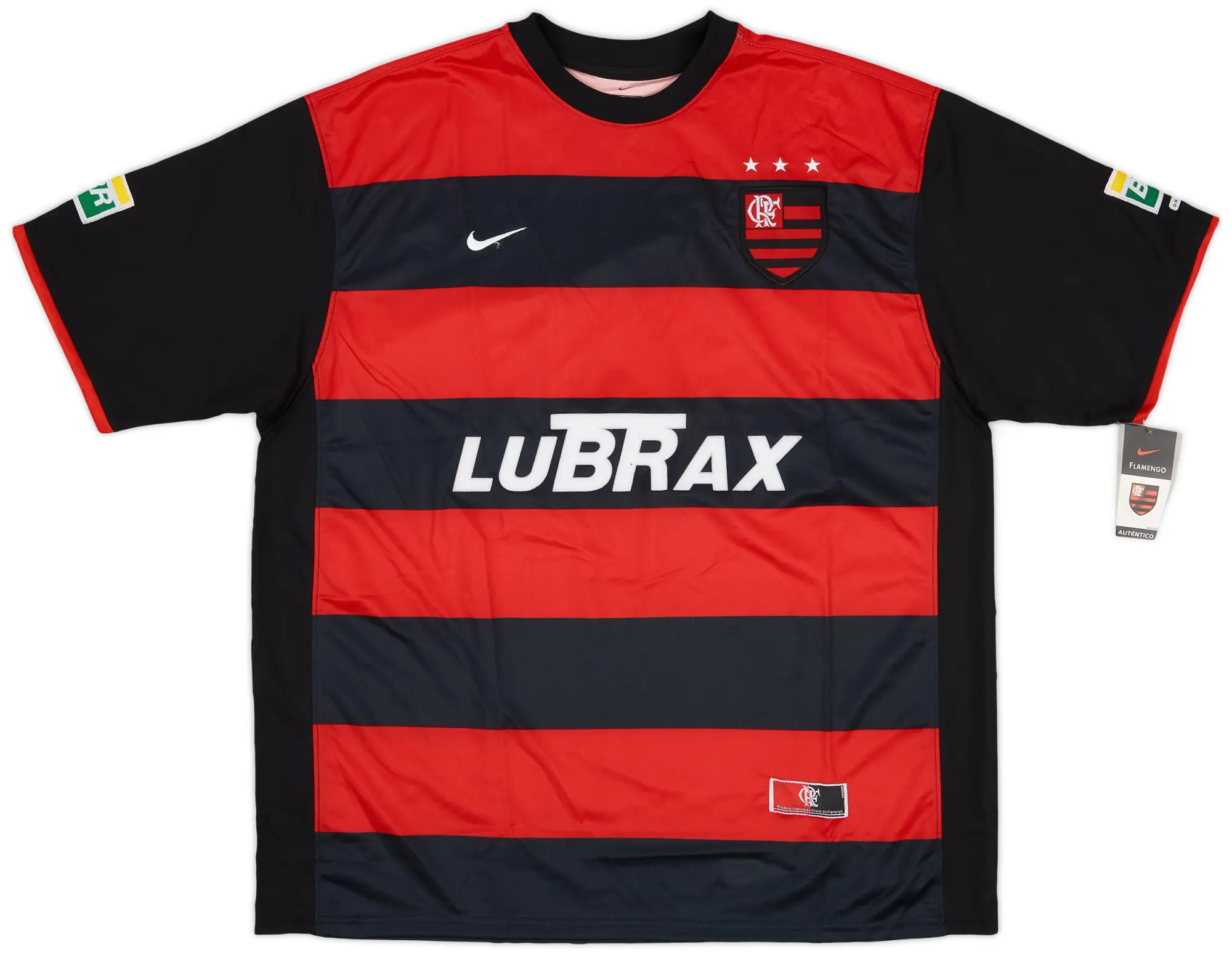 Nike 2000-02 Flamengo Home Shirt (XL)