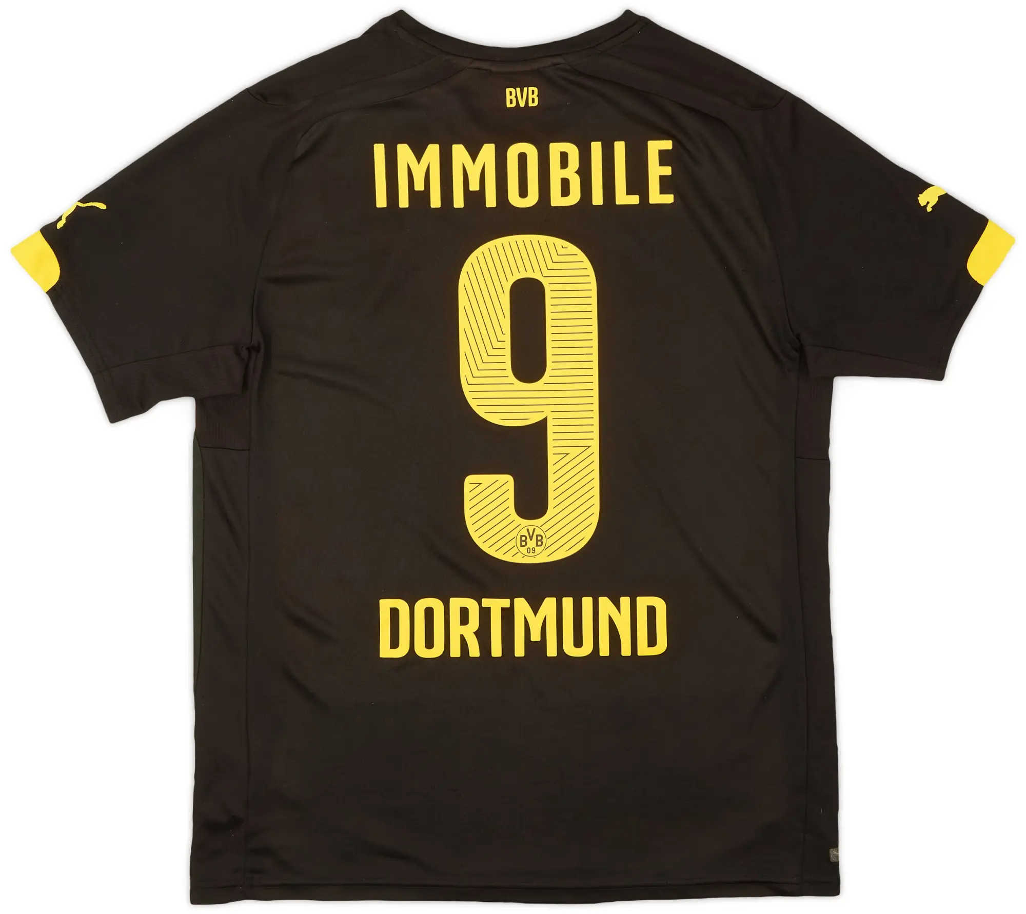 Puma 2014-16 Borussia Dortmund Away Shirt Immobile #9 - 6/10 - (M)