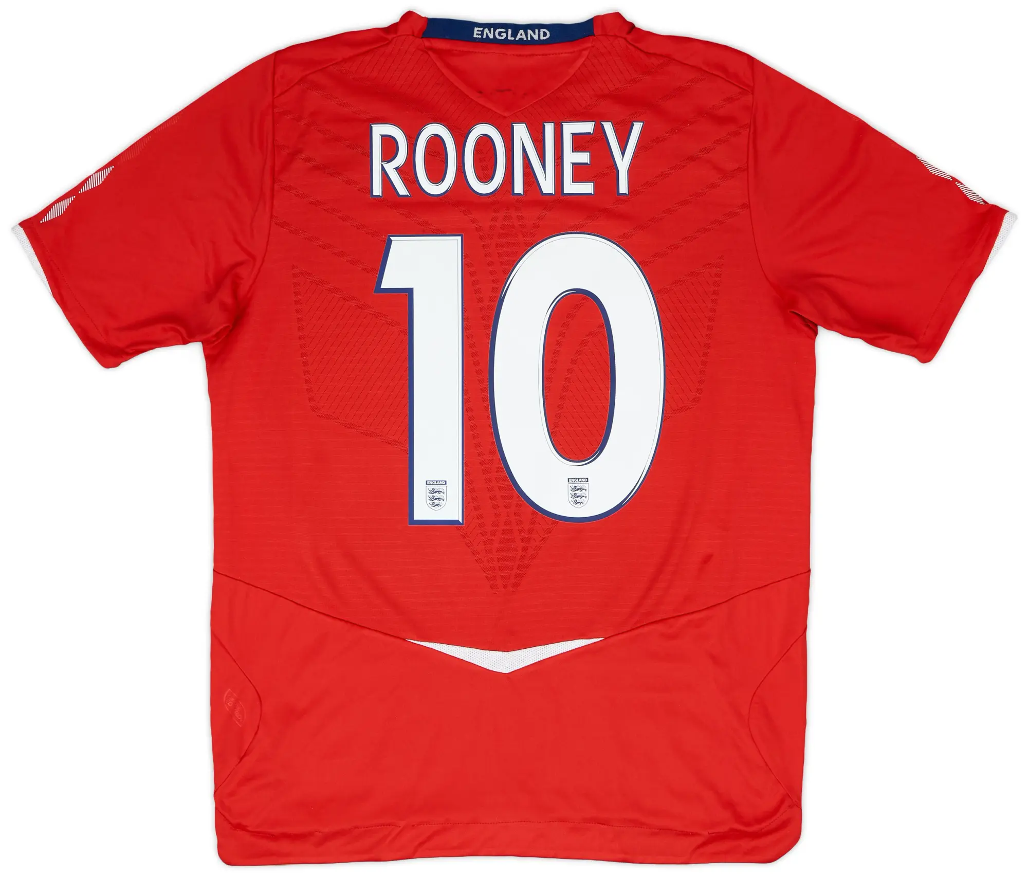 Umbro 2008-10 England Away Shirt Rooney #10 - 7/10 - (M)