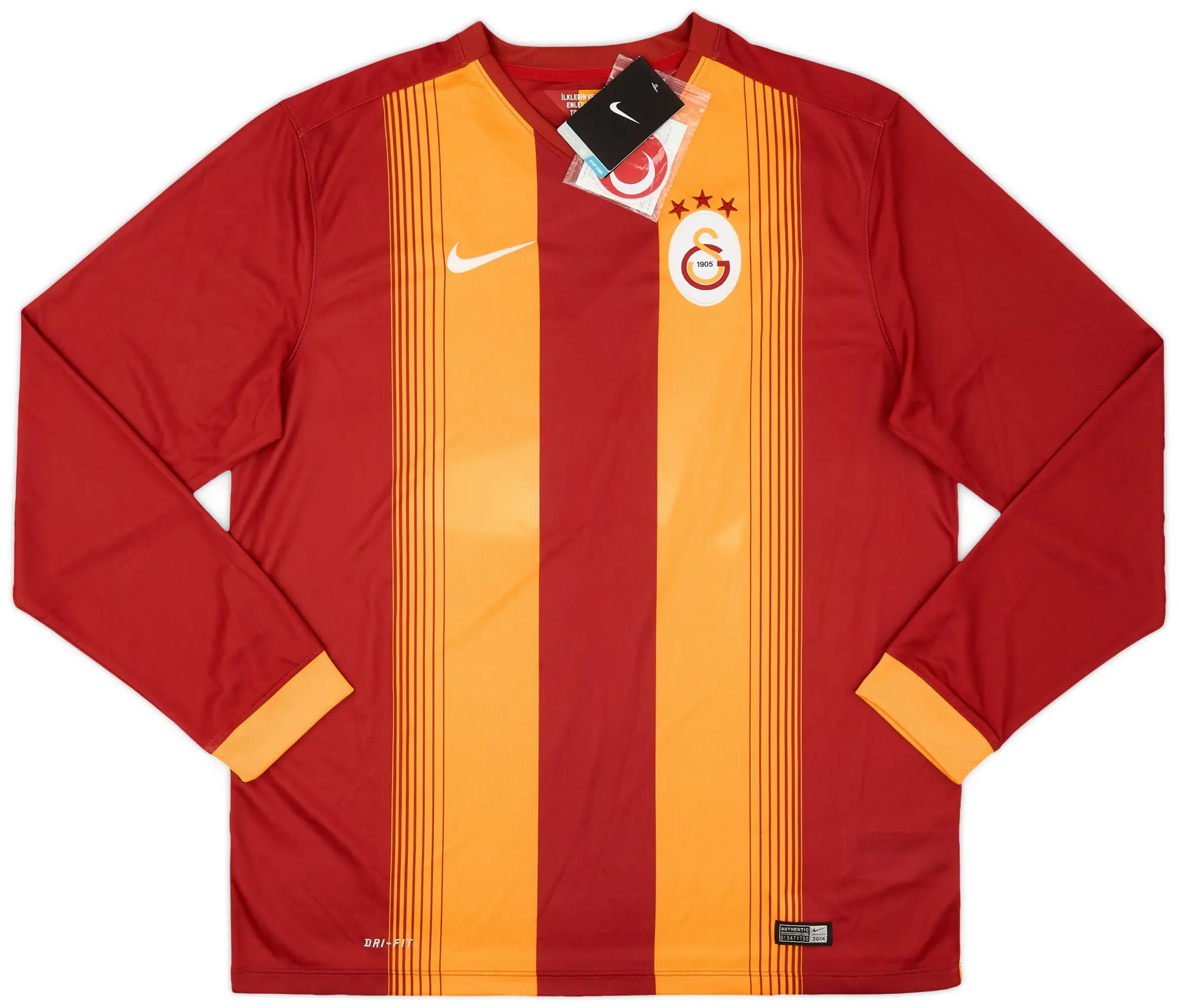 Nike 2014-15 Galatasaray Home L/S Shirt (XL)