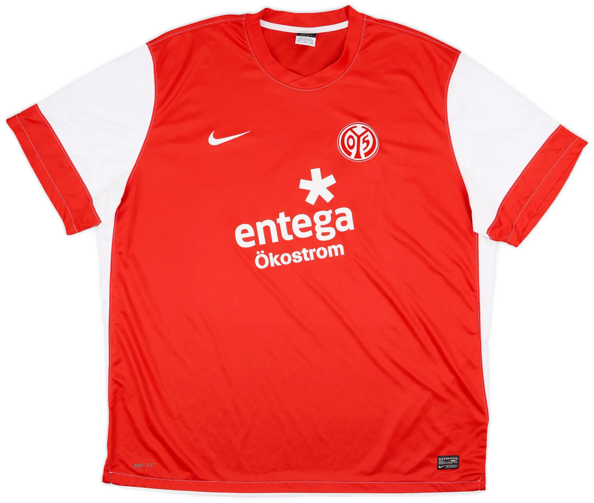 Nike 2011-12 FSV Mainz Home Shirt - 10/10 - (3XL)