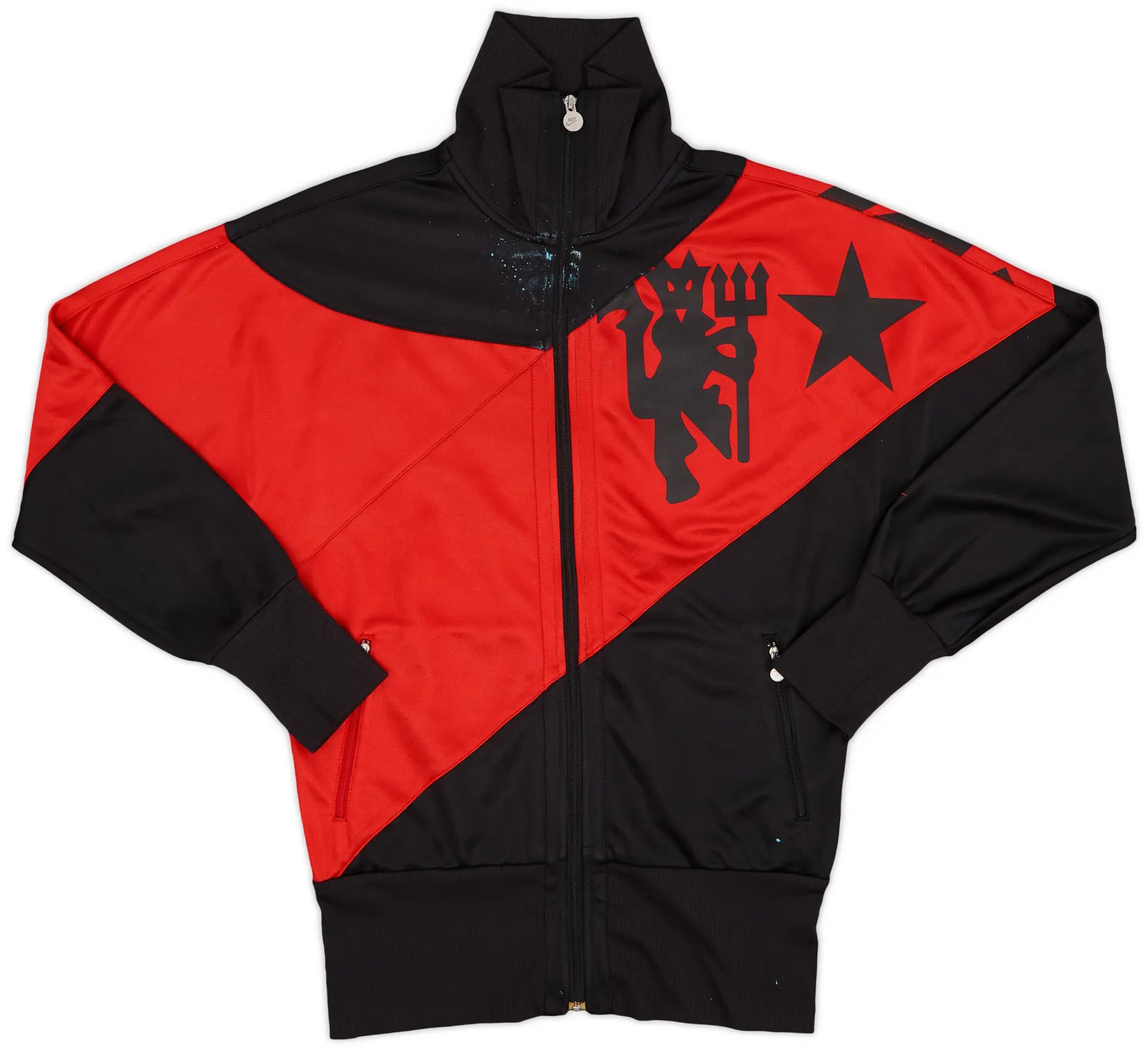 2006-07 Manchester United Nike Track Jacket - 3/10 - (L)