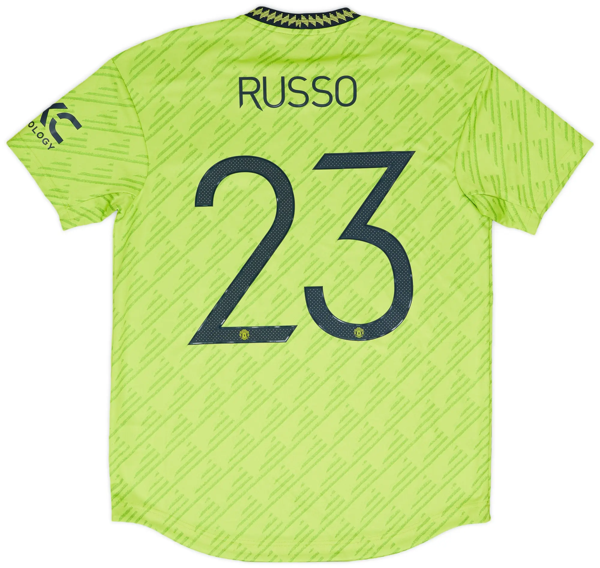 adidas 2022-23 Manchester United Authentic Third Shirt Russo #23 (L)