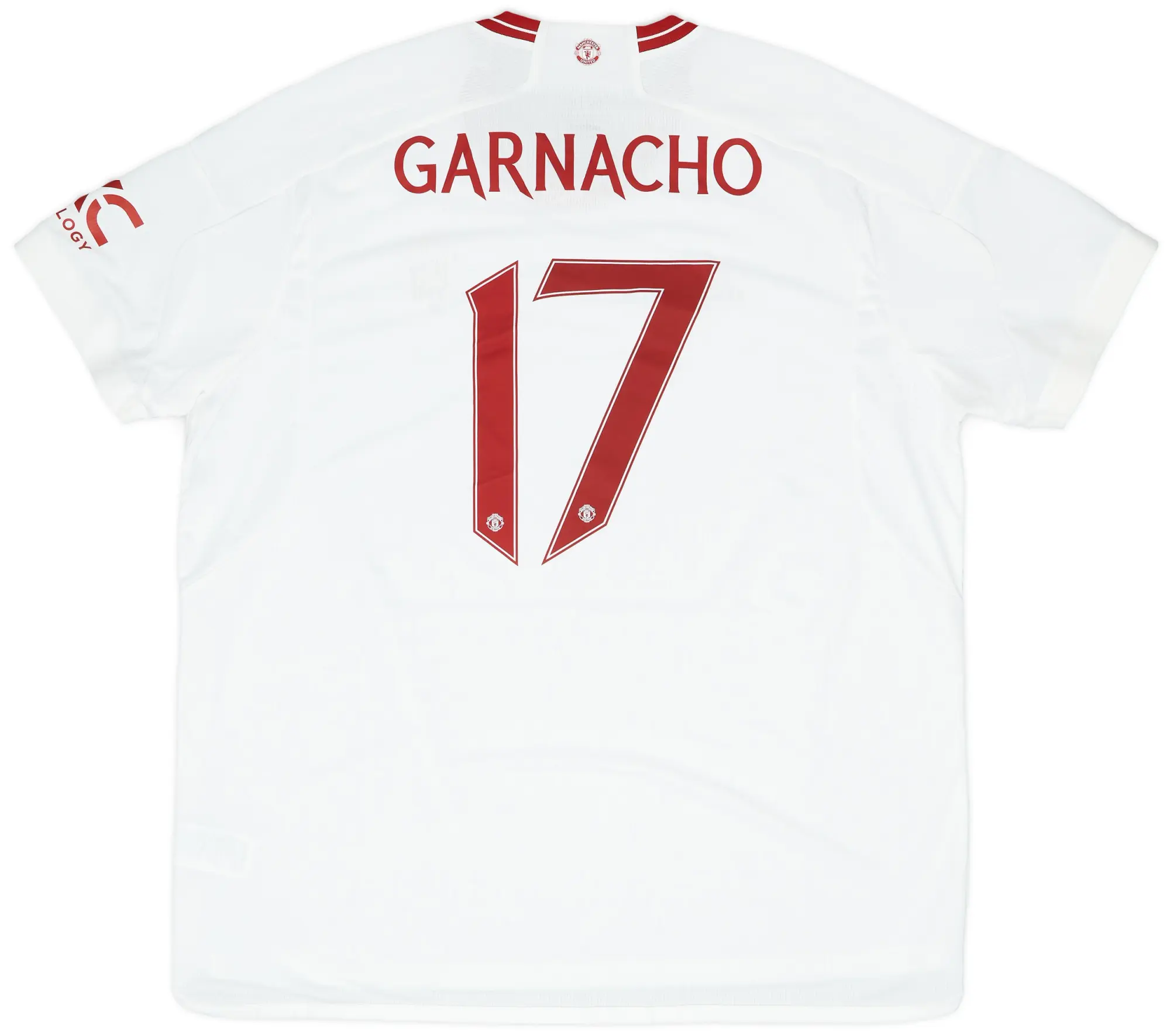 adidas 2023-24 Manchester United Third Shirt Garnacho #17 (XXL)