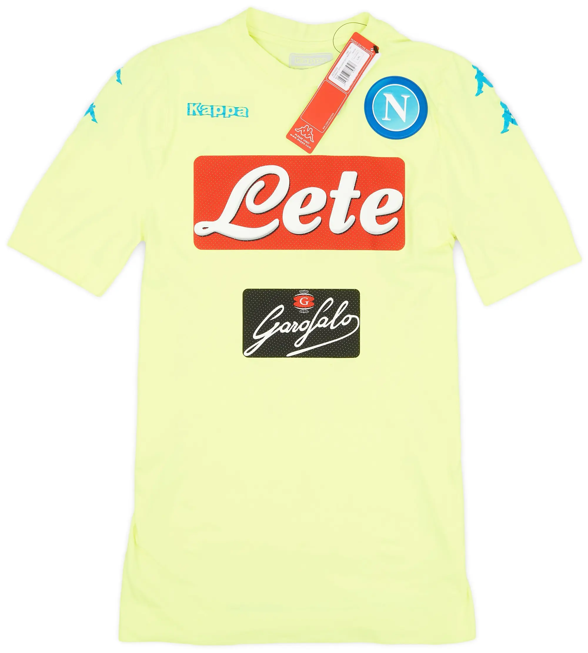 Kappa 2016-17 Napoli Player Issue GK Shirt (L/XL)