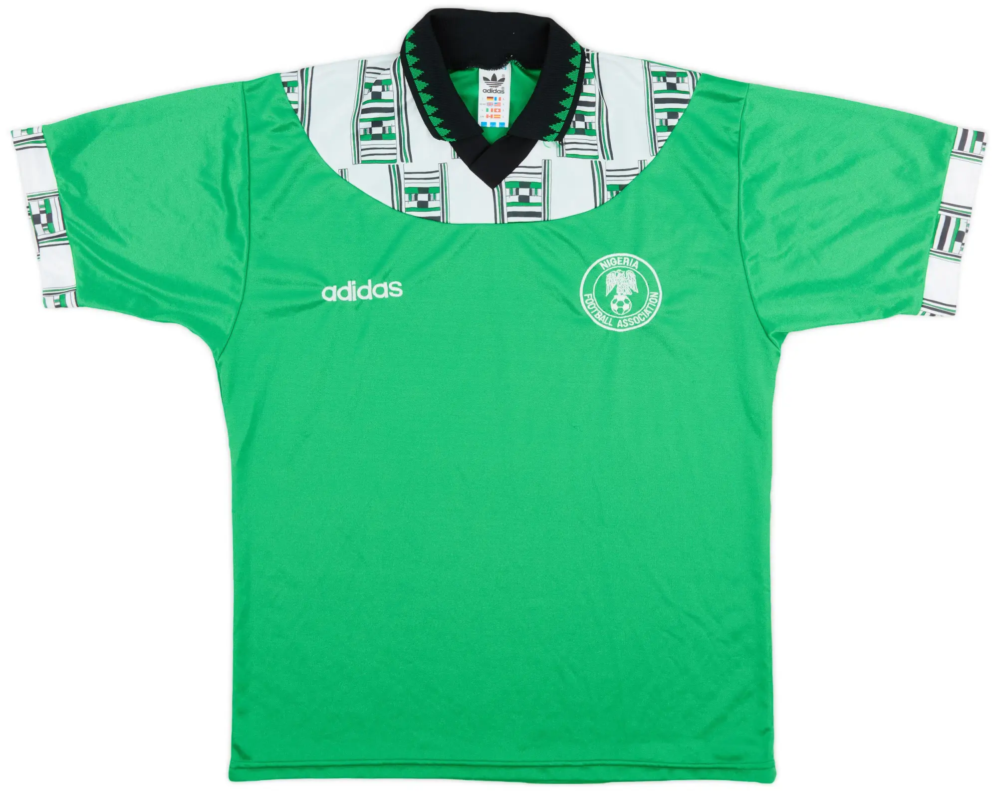 adidas 1994-95 Nigeria Home Shirt - 8/10 - (L)