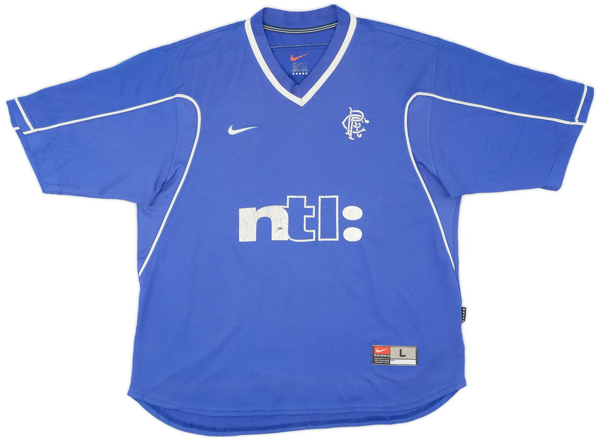 Nike Rangers Mens SS Home Shirt 1999/01