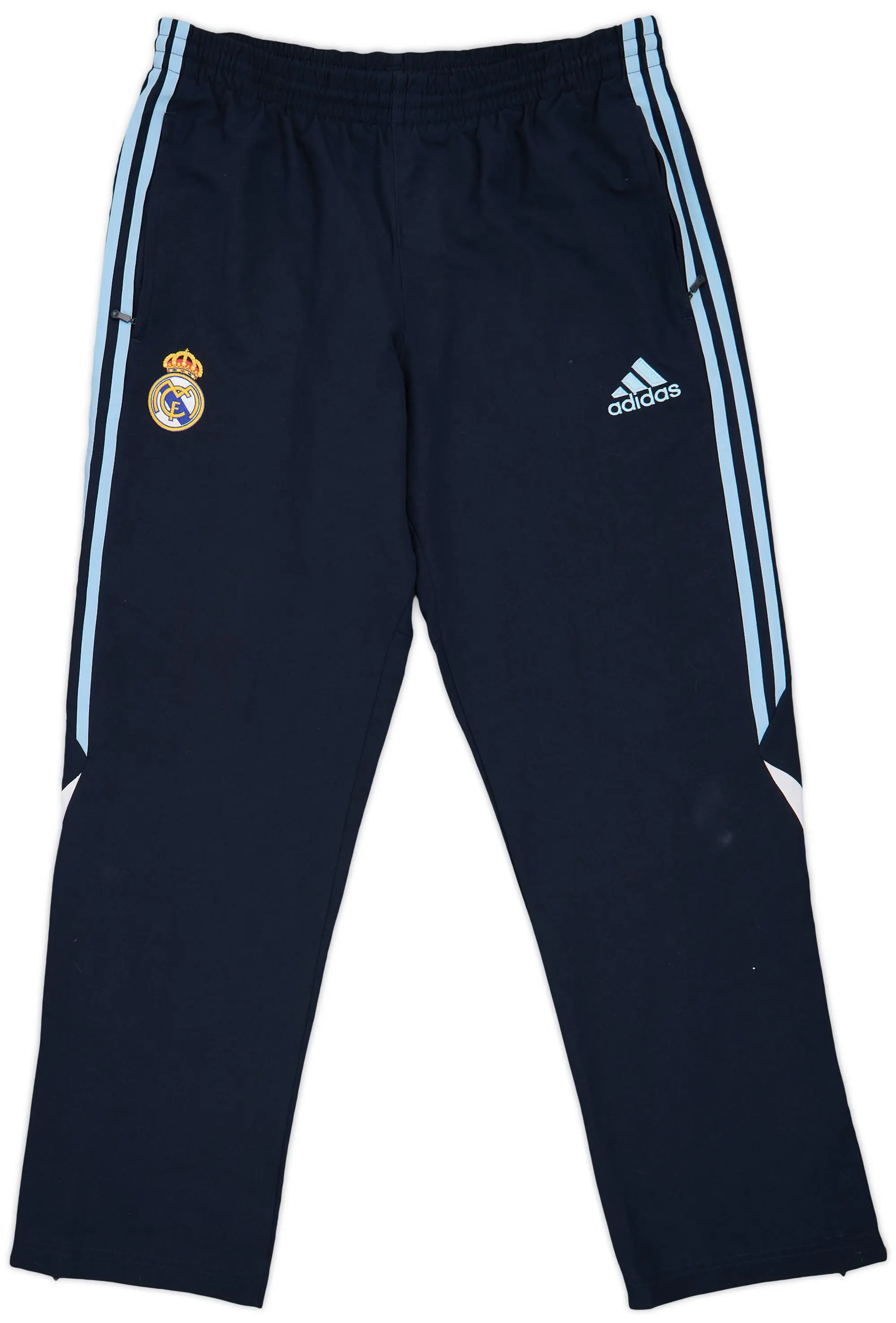 2009-10 Real Madrid adidas Track Pants/Bottoms - 8/10 - (S)