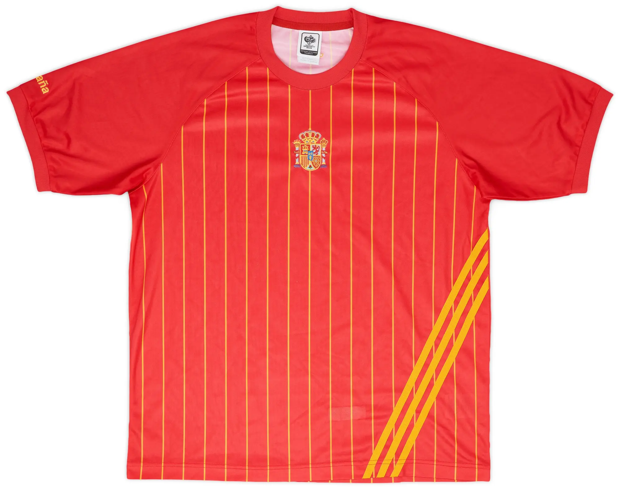 2006-07 Spain 'Euro 2006' adidas Training Shirt - 9/10 - (M)