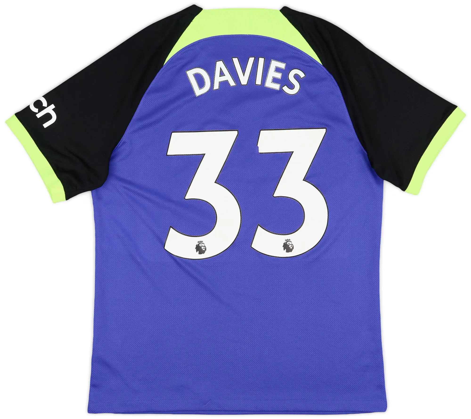 Nike 2022-23 Tottenham Away Shirt Davies #33 - 6/10 - (M)