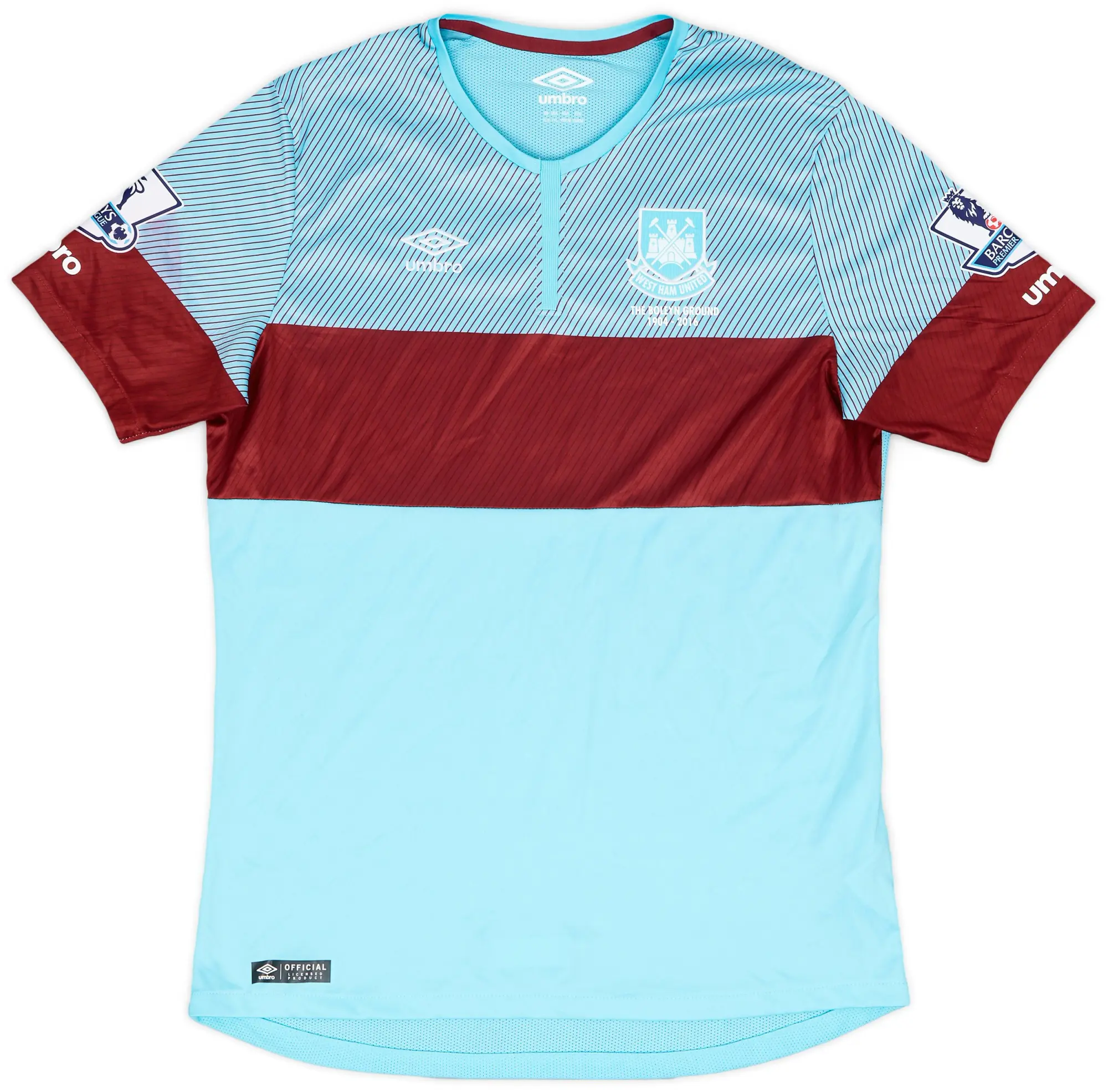 Umbro 2015-16 West Ham Away Shirt - 8/10 - (XL.Boys)