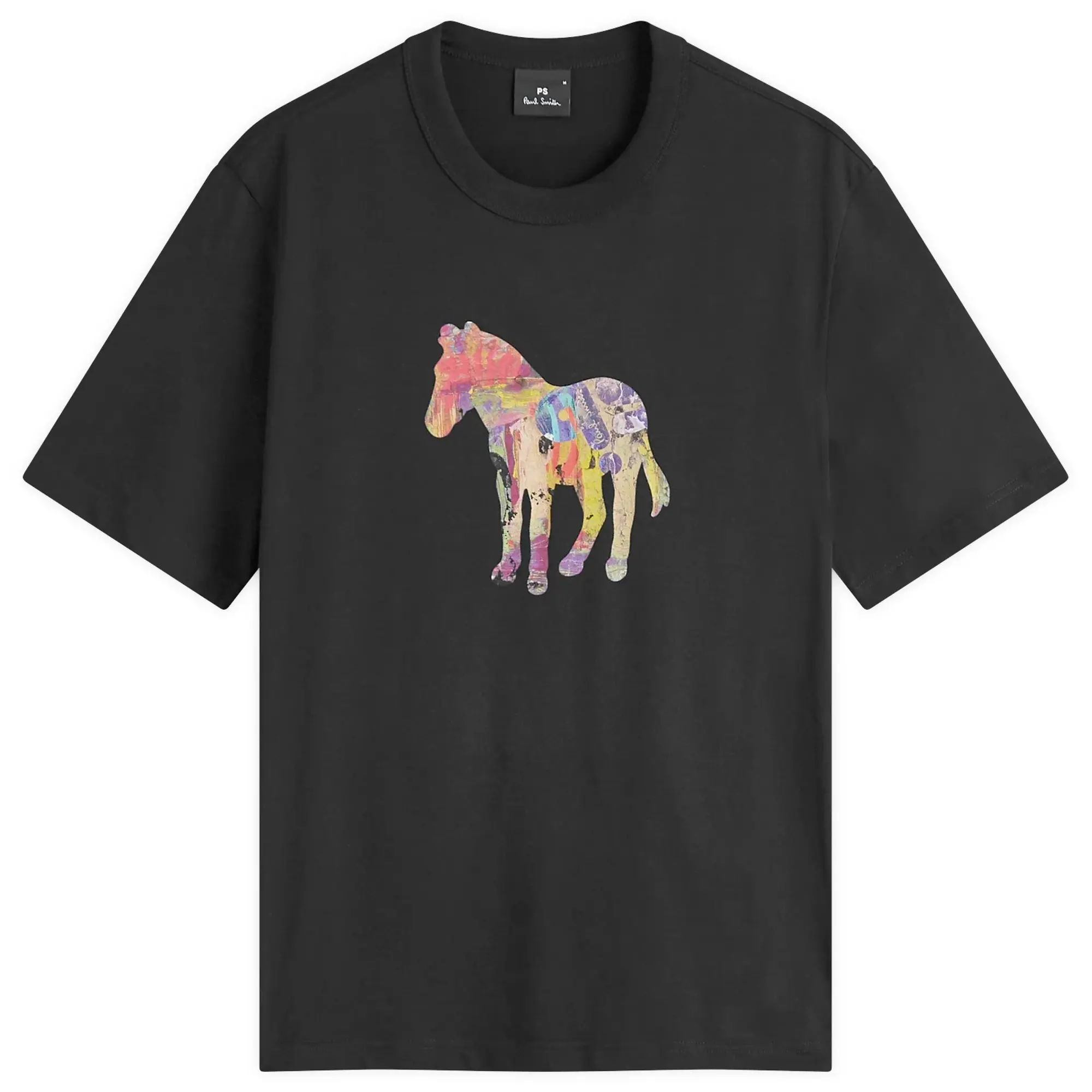 Paul Smith Men's Zebra Craft T-Shirt Black