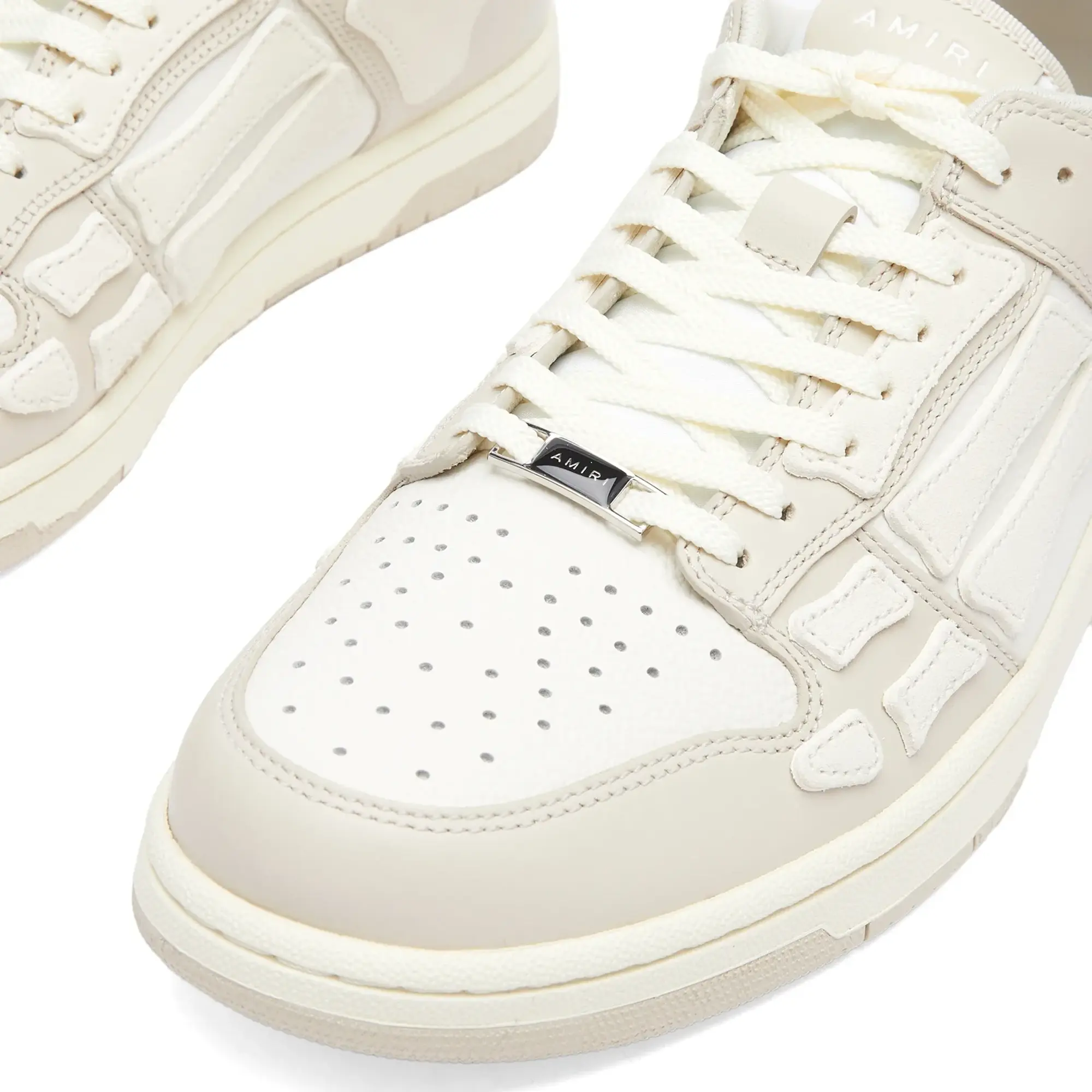 AMIRI Men's Skel Low Top Sneaker Alabaster