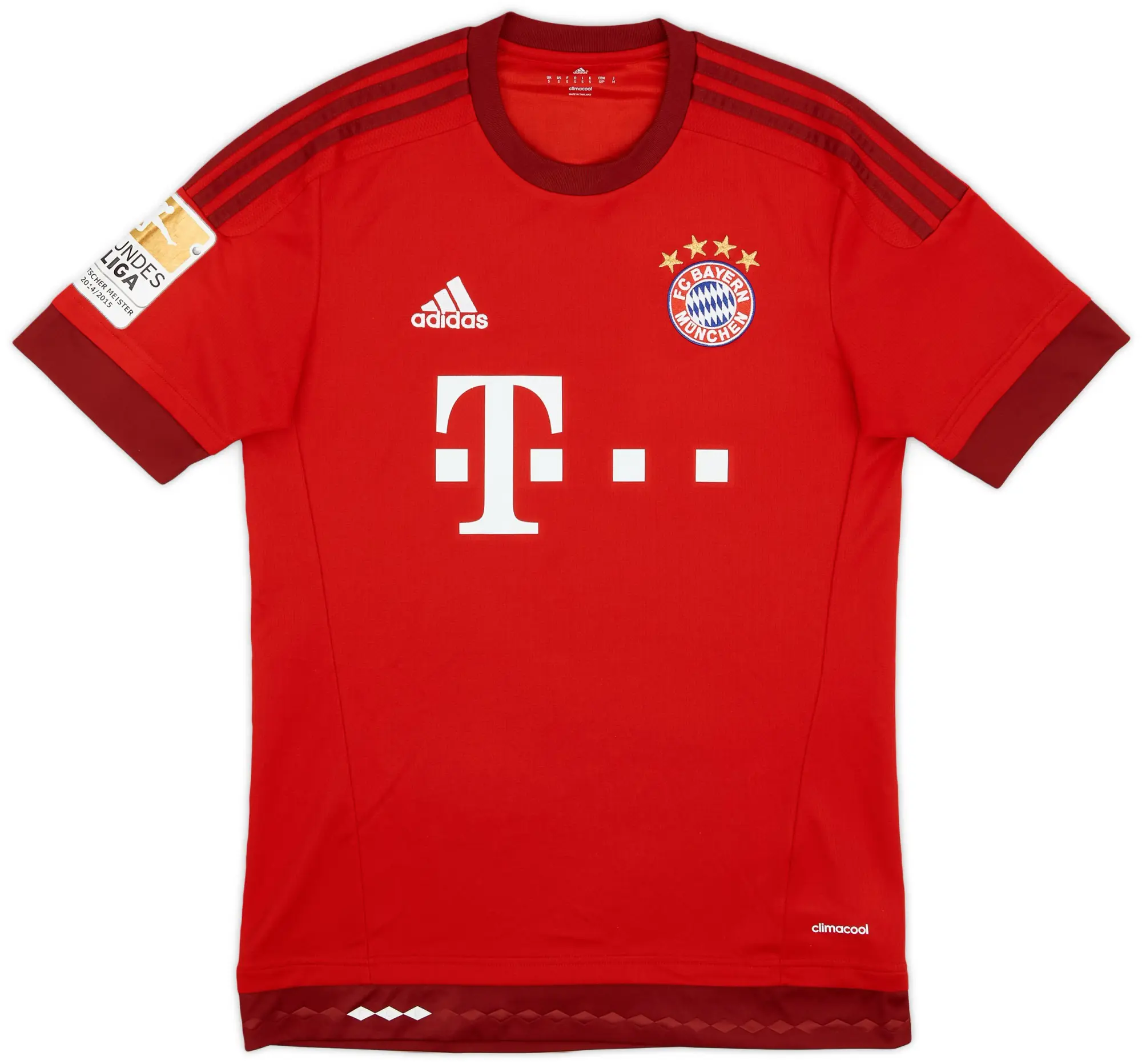 adidas 2015-16 Bayern Munich Home Shirt Gotze #19 - 9/10 - (S)