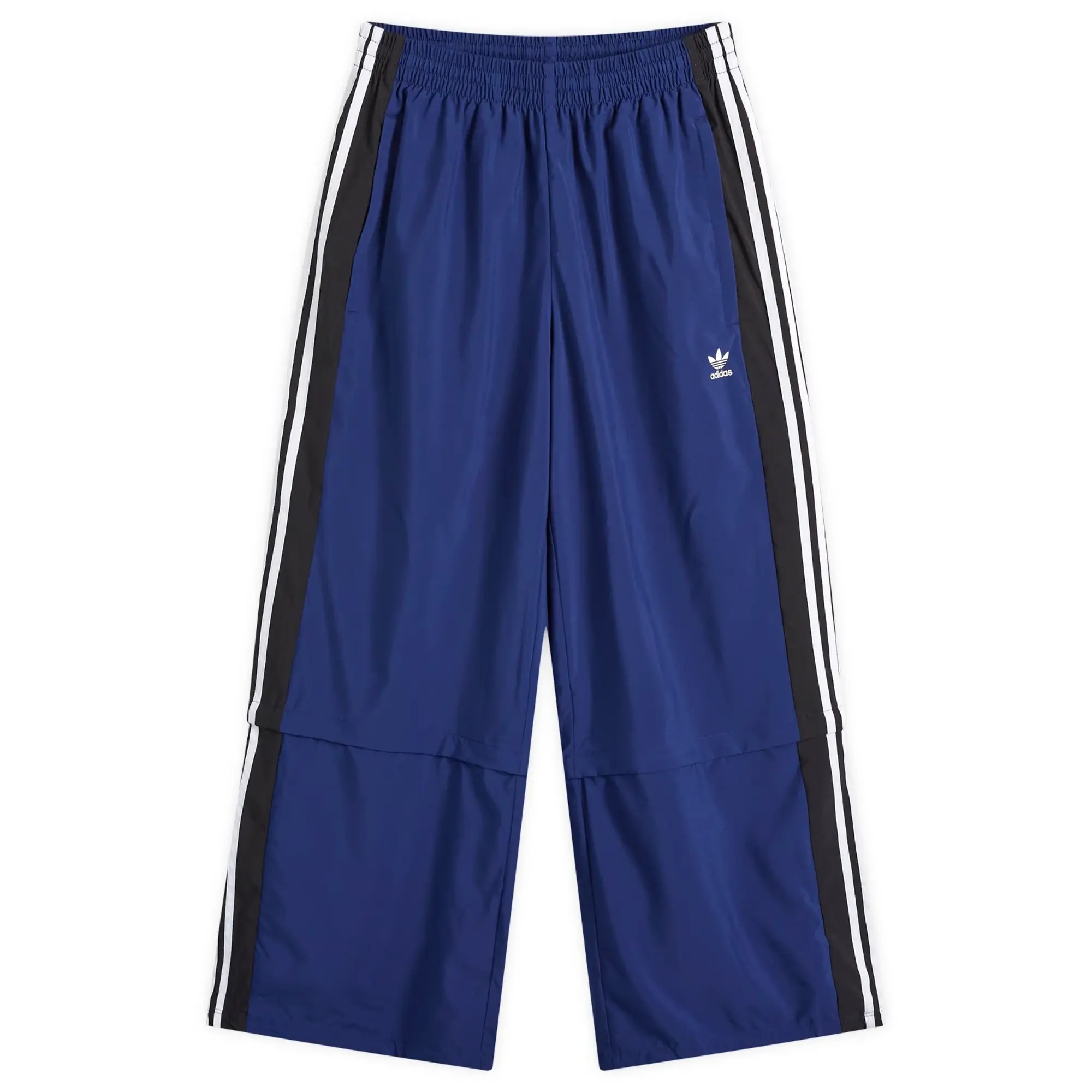 Adidas Women's Rasant Oversized Zip Off Track Pants Dark Blue