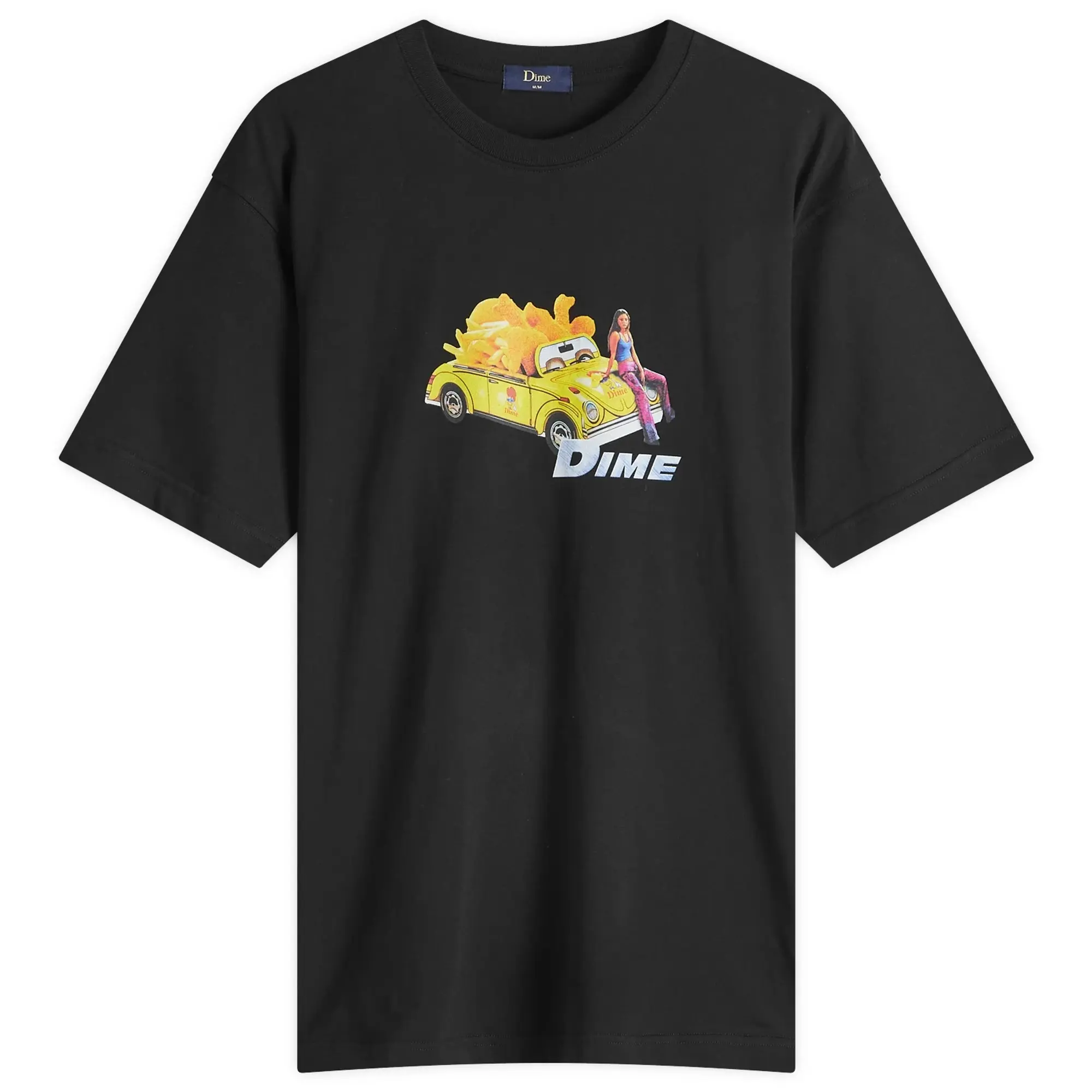 Dime Men's 2Fast 2Delicious T-Shirt Black