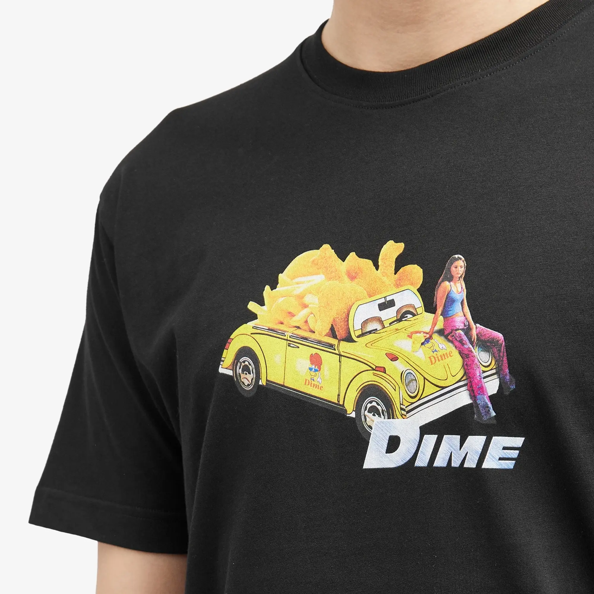 Dime Men's 2Fast 2Delicious T-Shirt Black