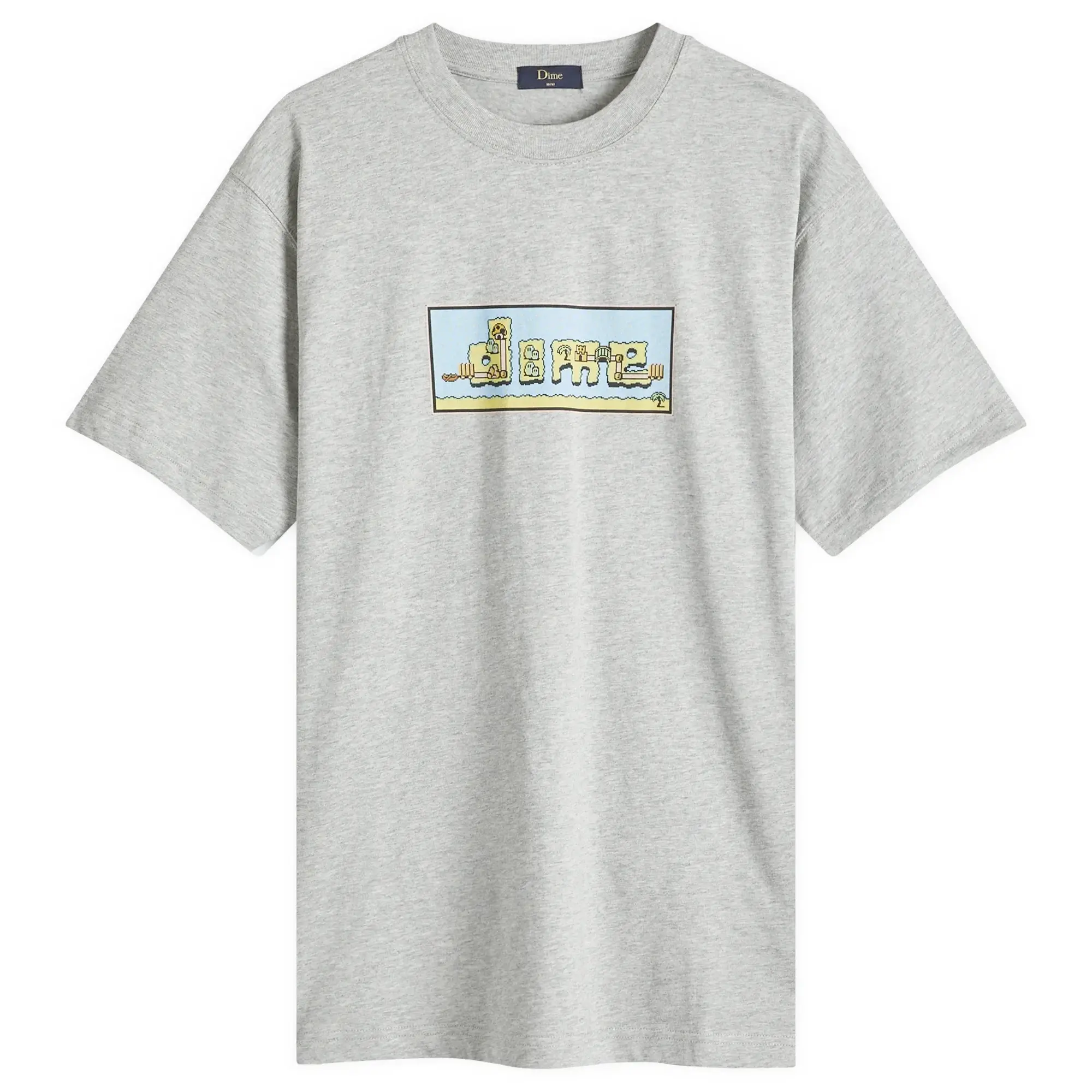 Dime Men's Dime Men's World T-Shirt Heather Gray