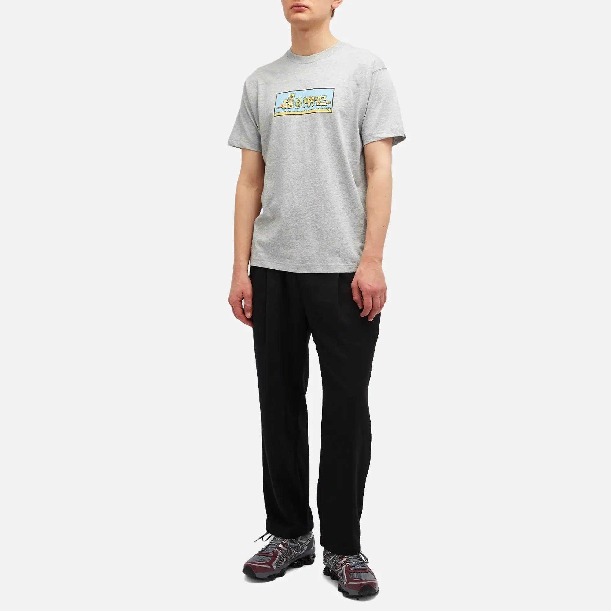 Dime Men's Dime Men's World T-Shirt Heather Gray