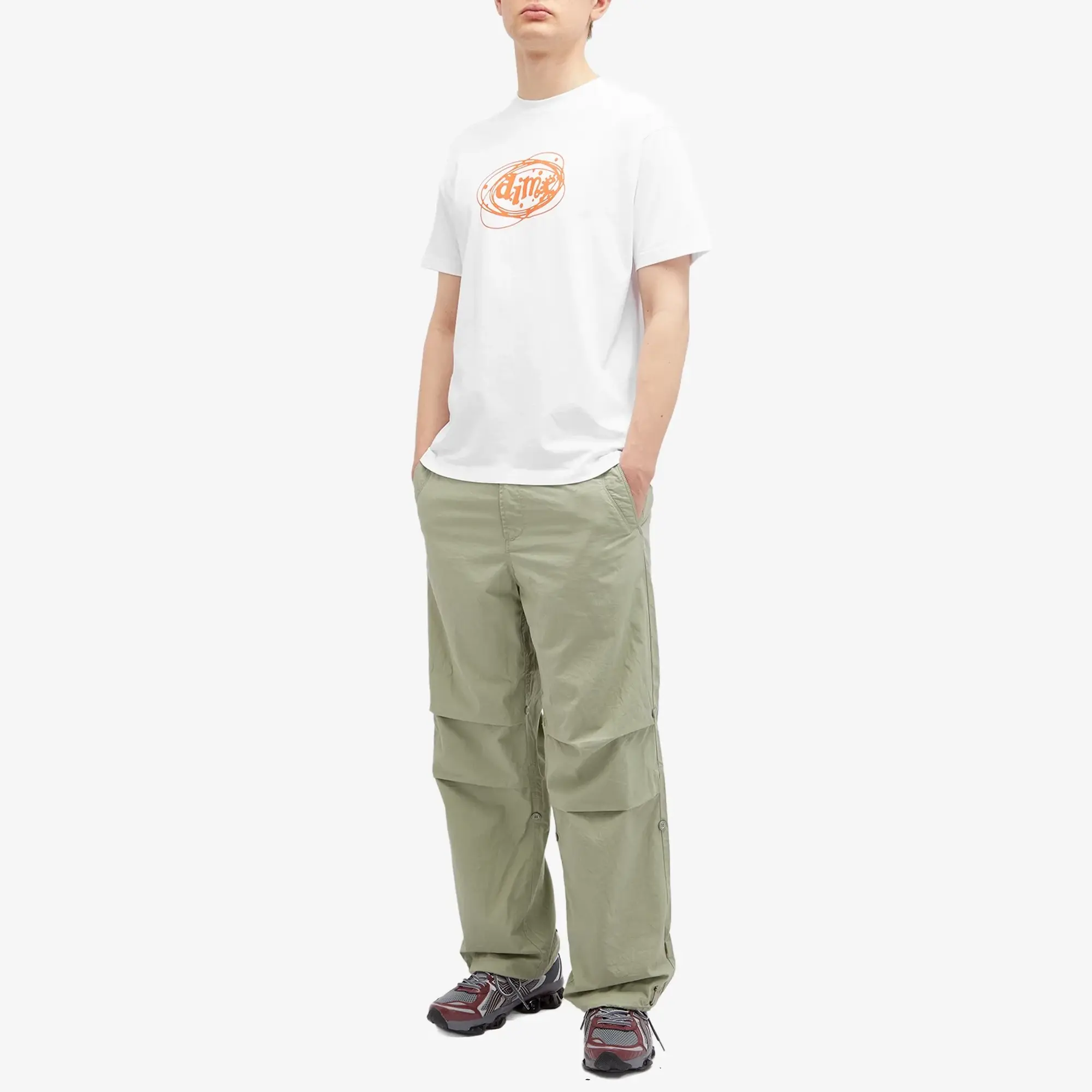 Dime Men's Cosmos T-Shirt White