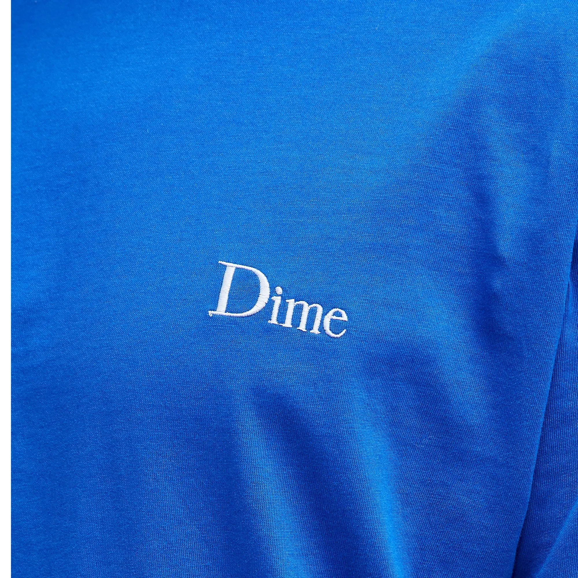 Dime Men's Classic Small Logo T-Shirt Navy Blue