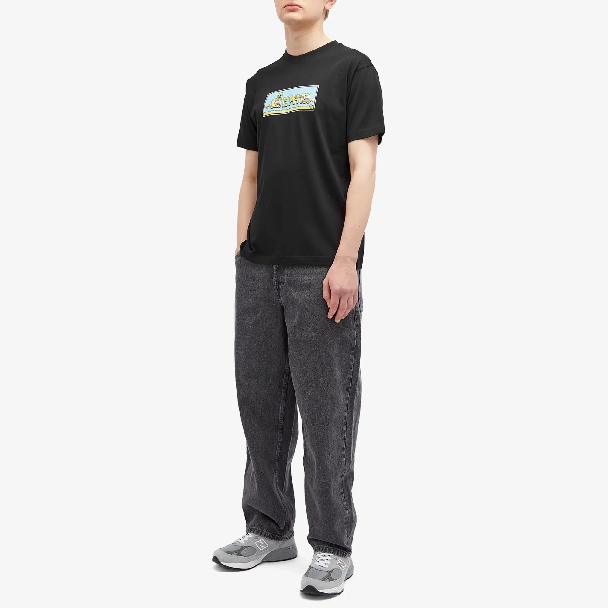 Dime Men's Dime Men's World T-Shirt Black