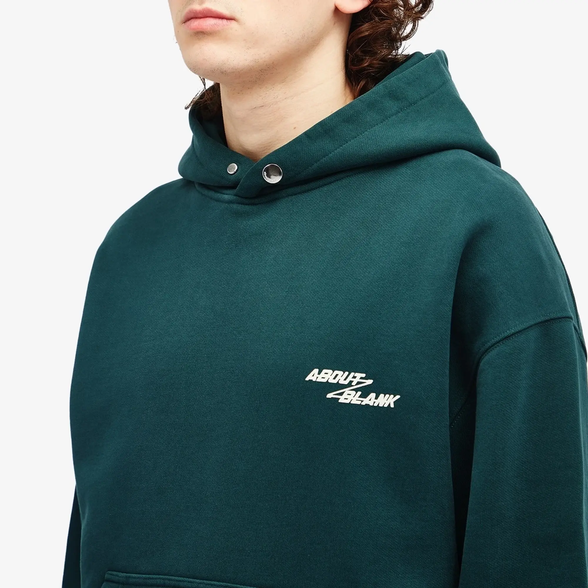 about:blank Men's Defender Hoodie Epsom Green/Ecru